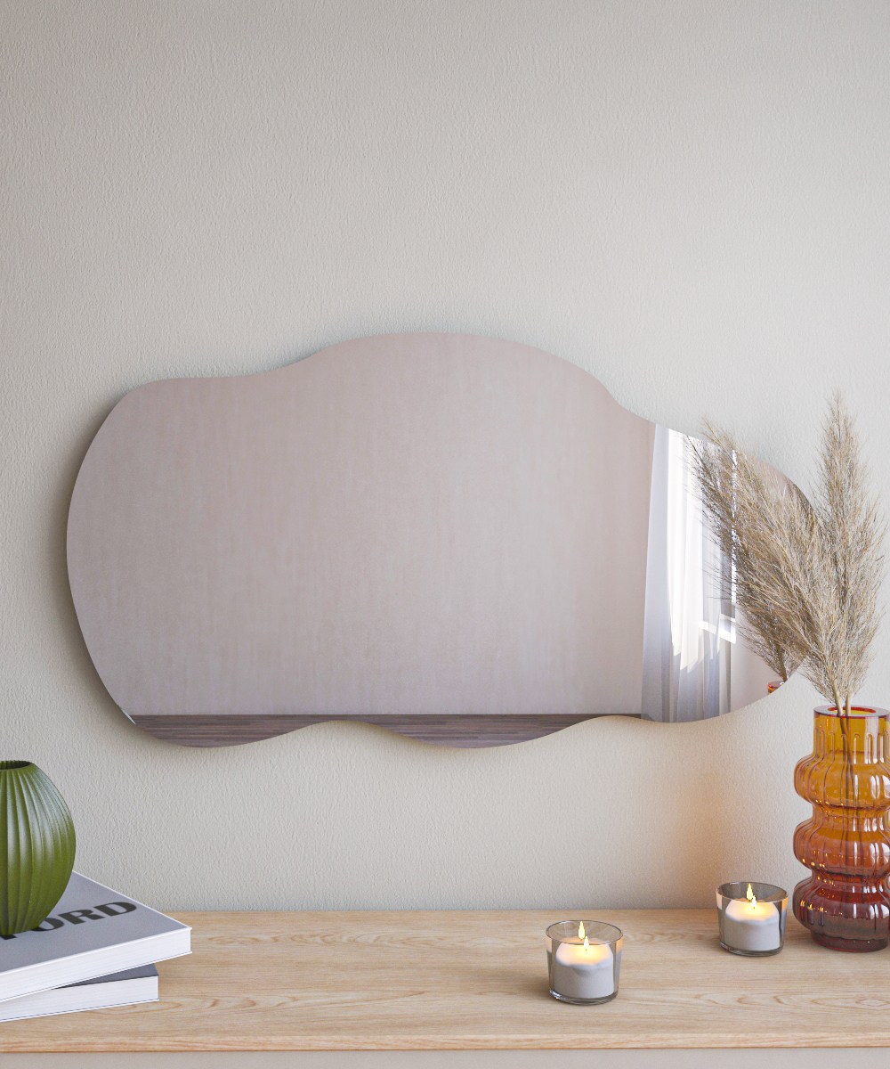 Zrkadlo Baby – čierna