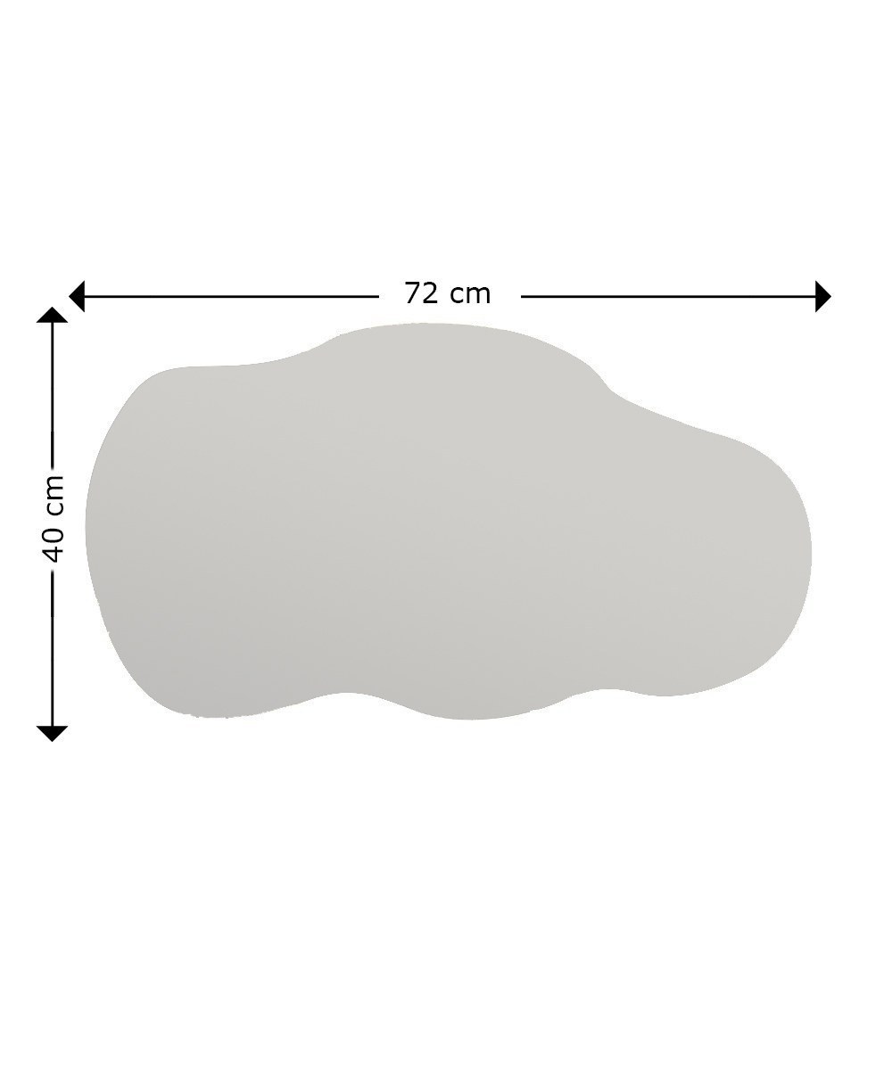 Zrkadlo Baby – čierna