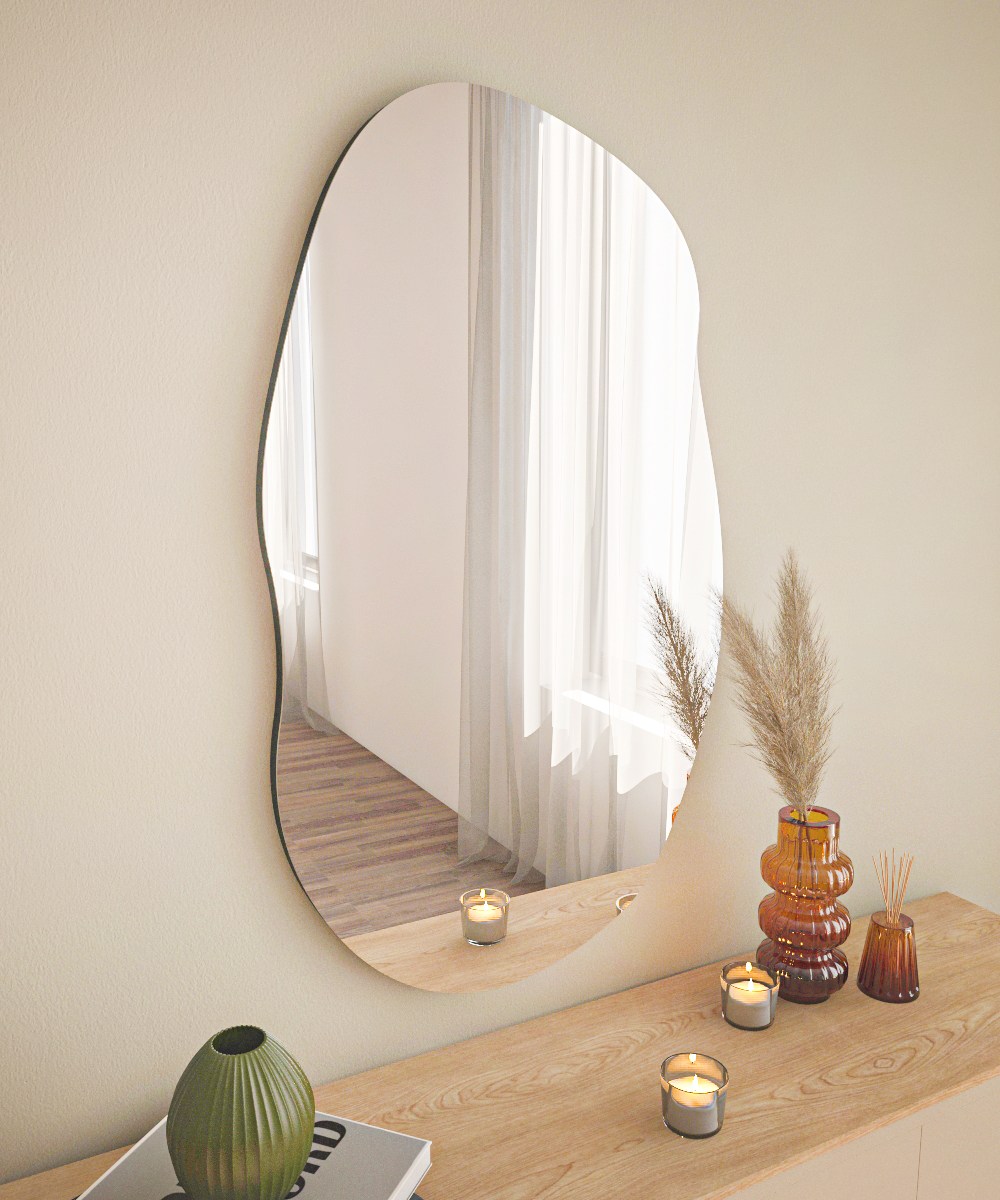 Zrkadlo Lossa – čierna