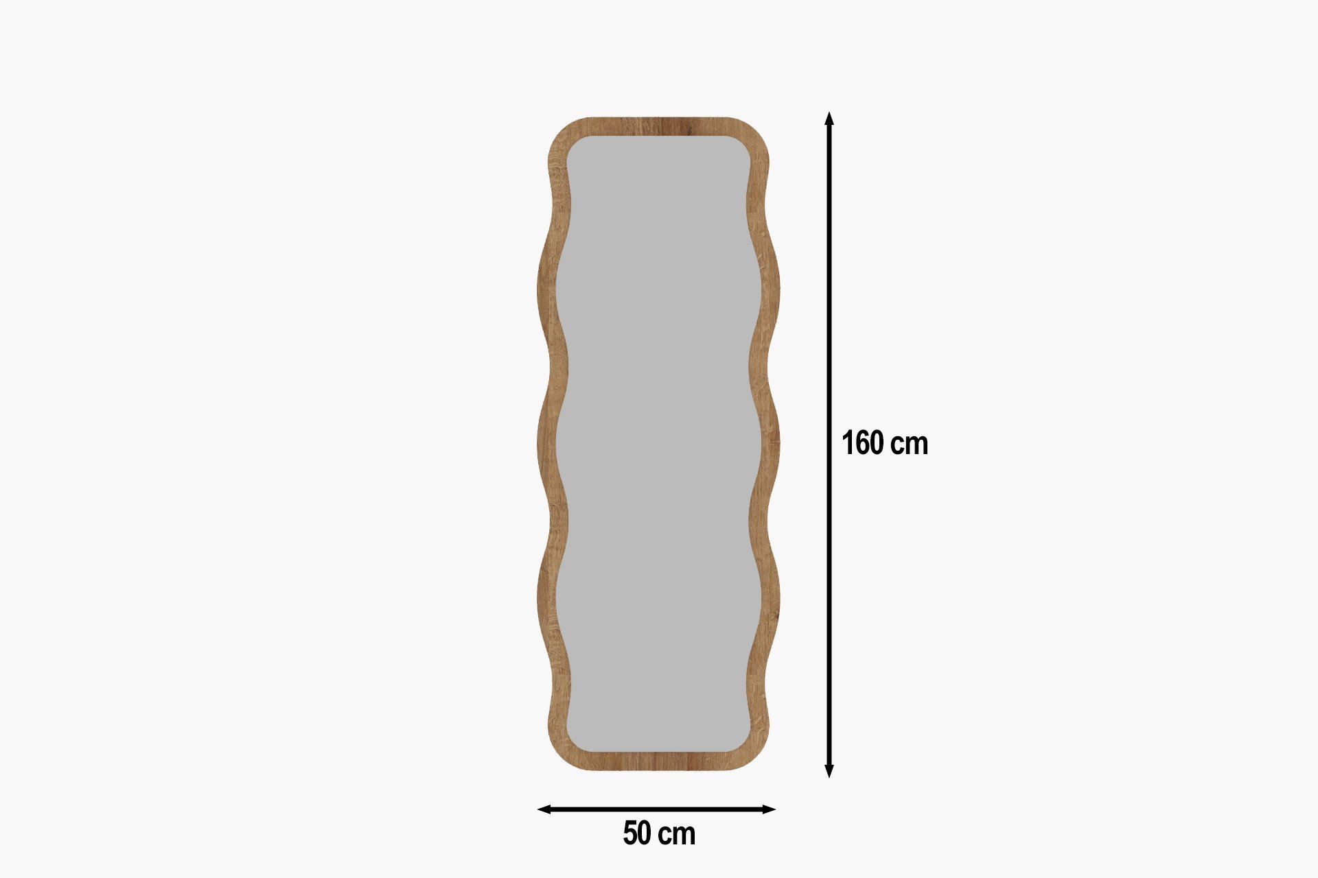 Stojanové zrkadlo Aror – Prírodná