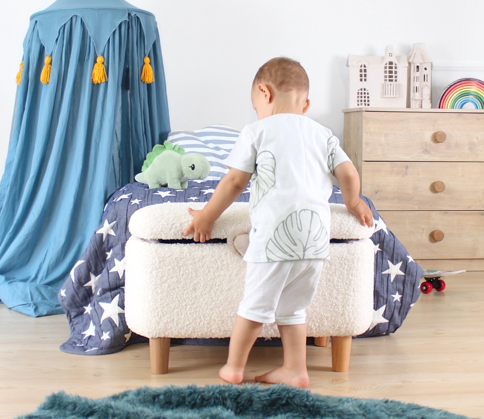 Taburet Moouv 3330 – Biela