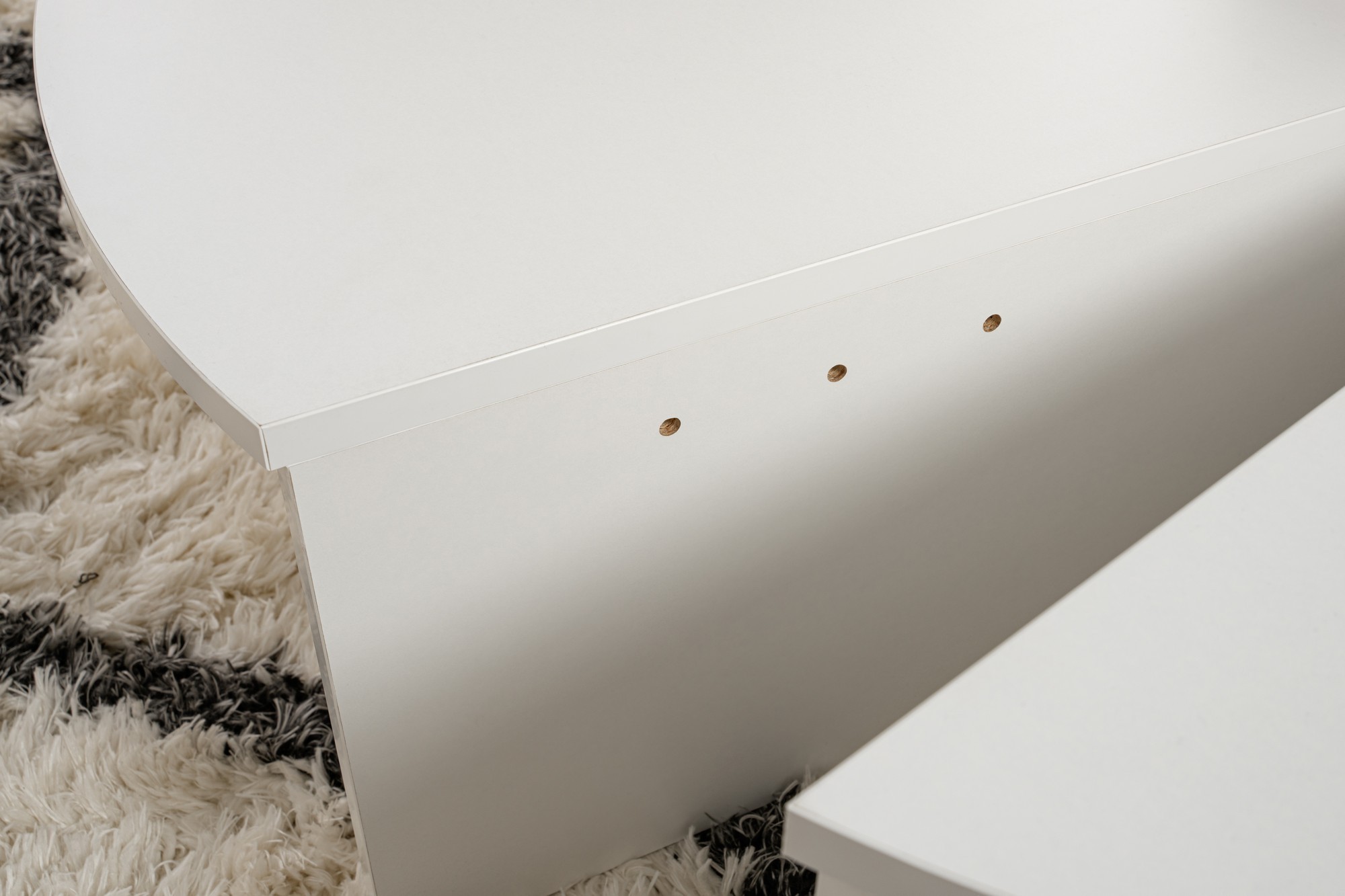 Konferenčný stolík Orion – biela