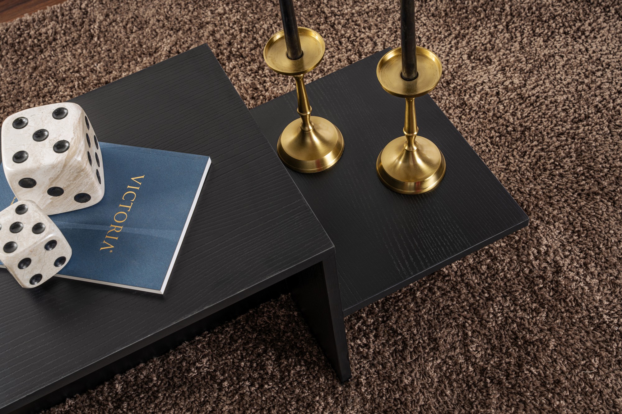 Konferenčný stolík Harmony – Čierne drevo