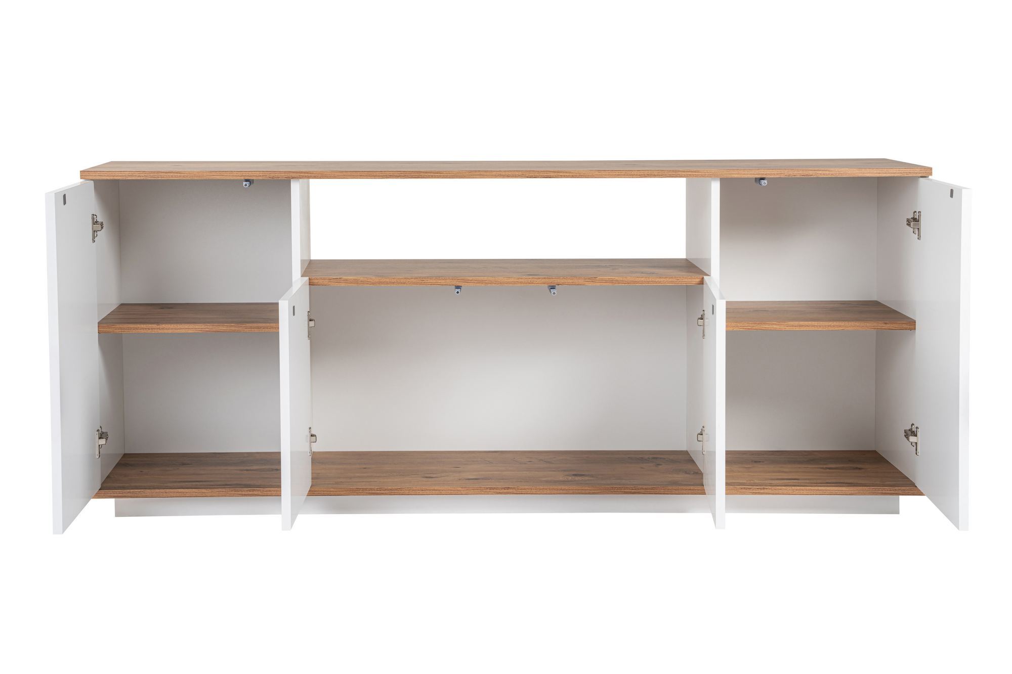 Komoda Arista – biela, atlantická borovica