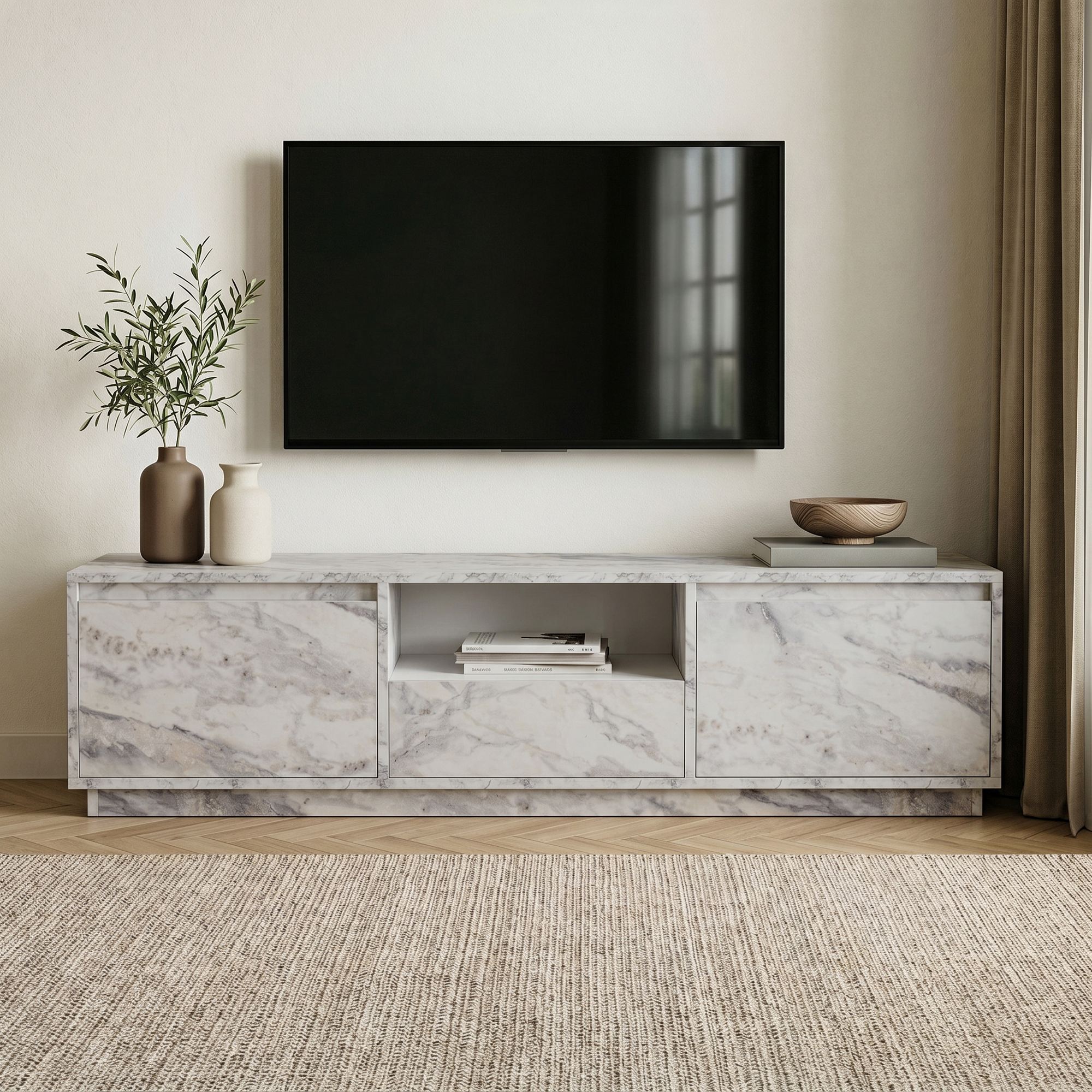 TV stolek VANGUARD Fressia Marble v2 ASIRGROUP (foto 2)