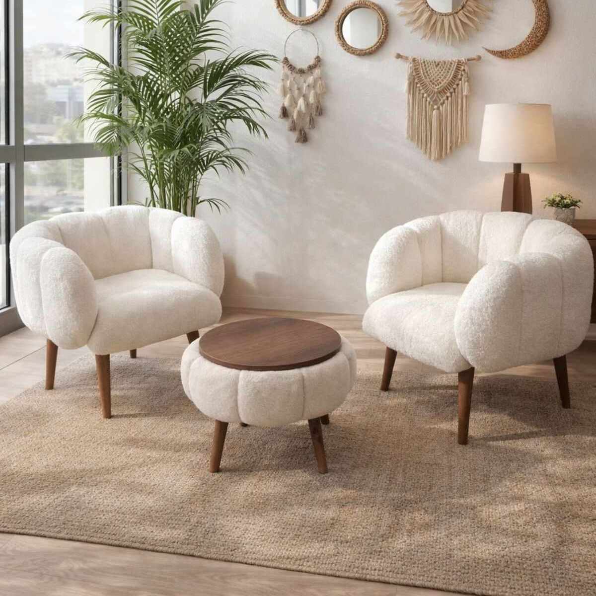 Křeslo ušák LOTUS (set 2 ks) ASIRGROUP (foto 644)