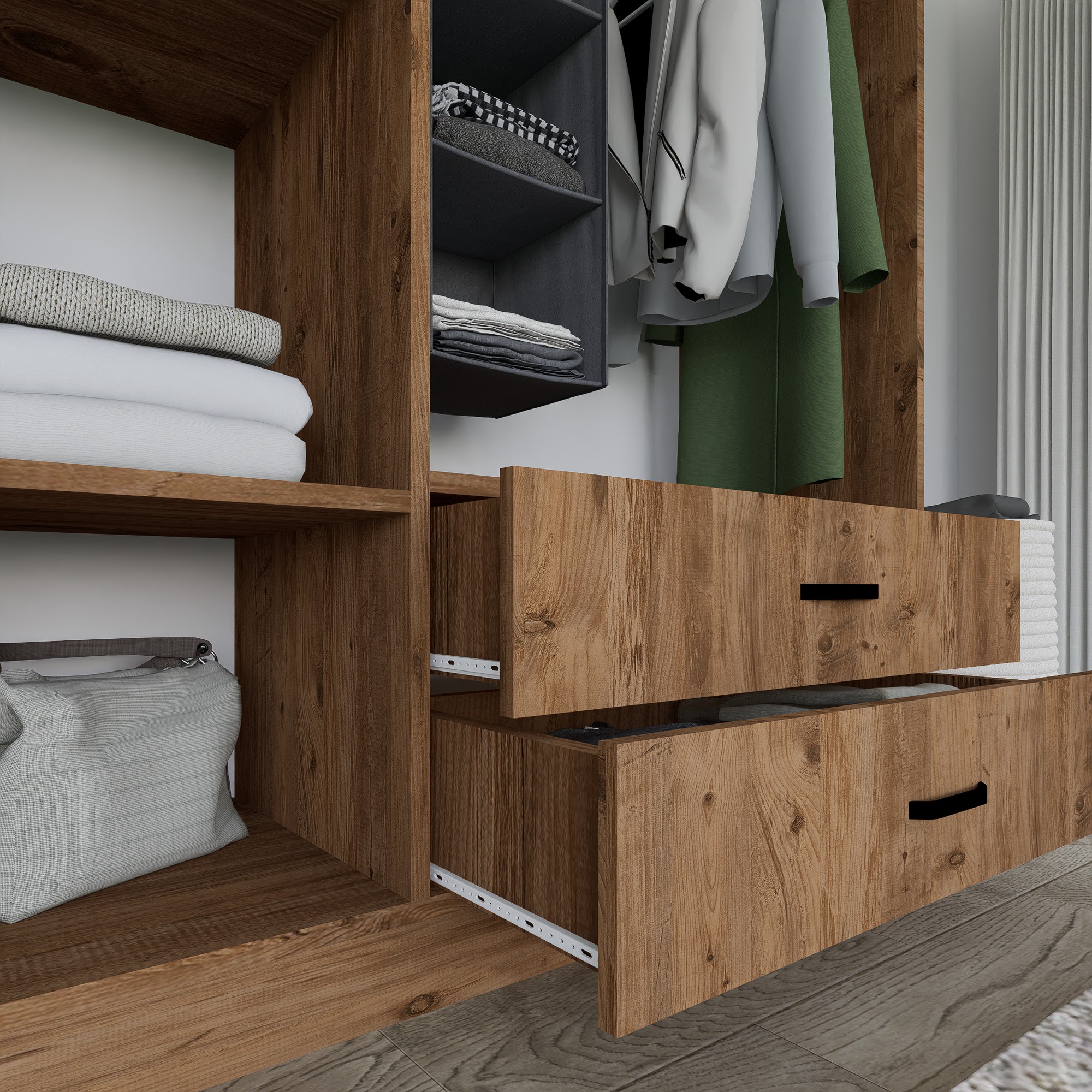 Šatní skříň YAMAN 1600-027 ASIRGROUP (foto 7)