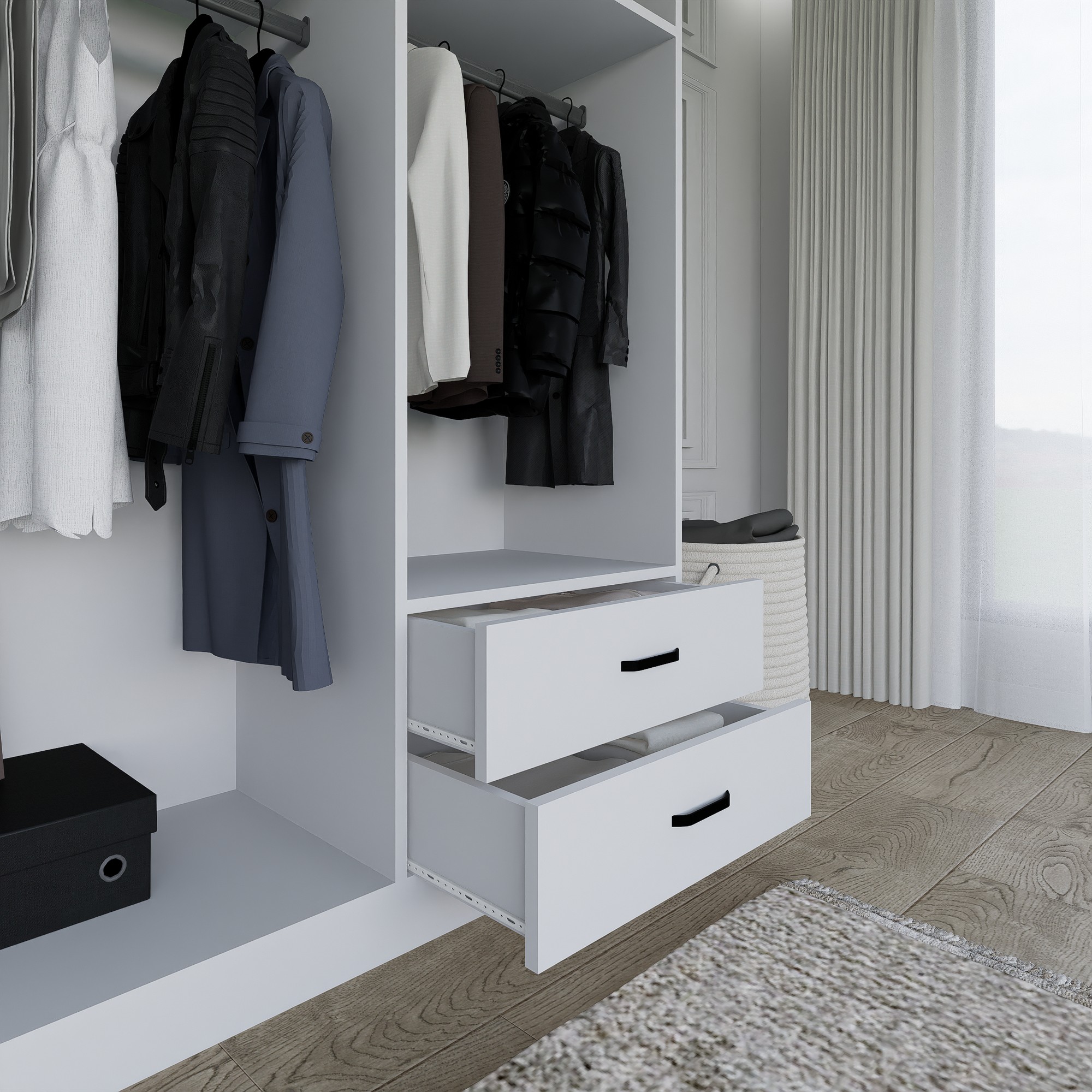 Šatní skříň YAMAN 1600-033 ASIRGROUP (foto 6)