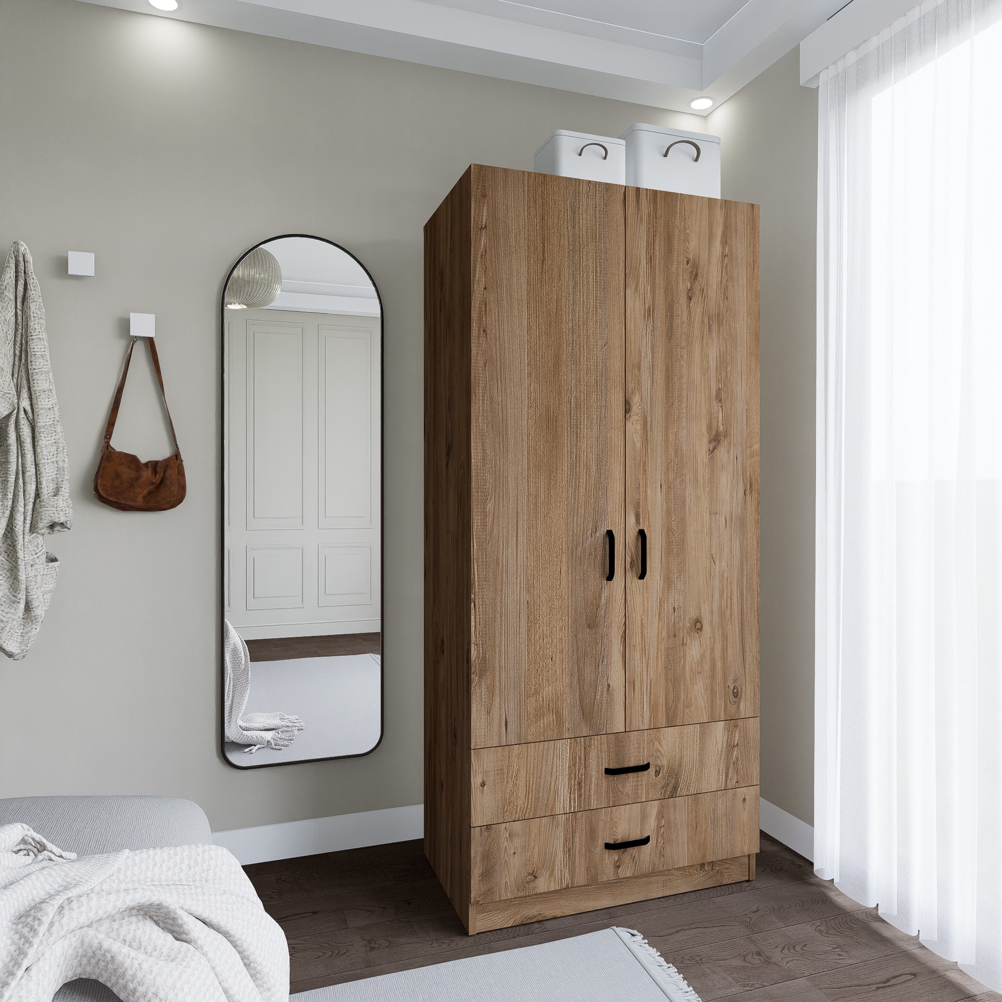 Šatní skříň YAMAN 1600-044 ASIRGROUP (foto 3)