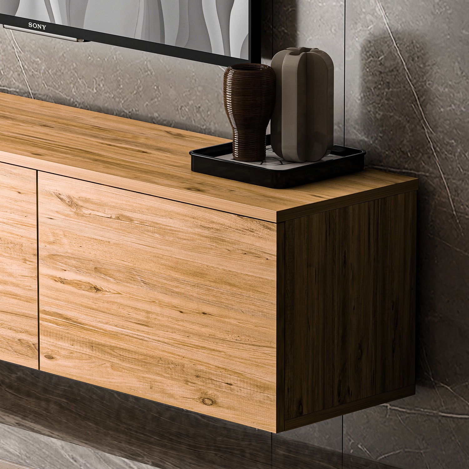 TV skrinka Neón – Atlantická borovica