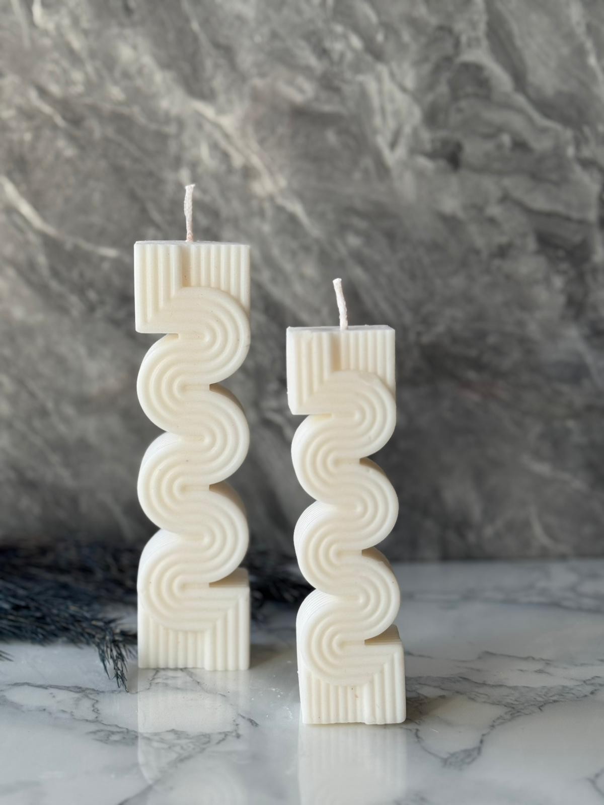 Svíčka GLAMOUR Candle 37ST (set 2 ks) ASIRGROUP (foto 2)