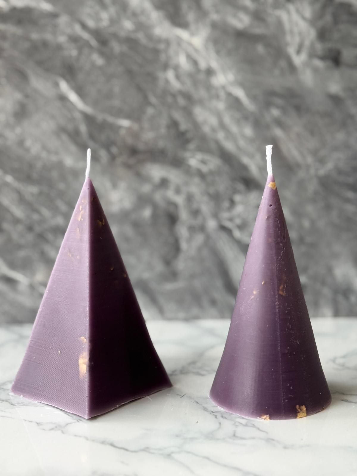Svíčka GLAMOUR Candle 17M (set 2 ks) ASIRGROUP (foto 2)