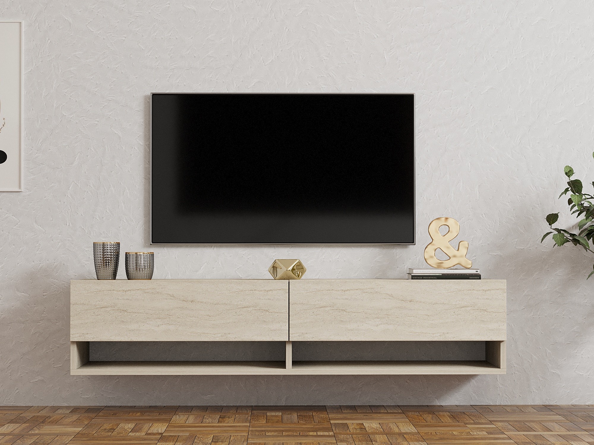 TV skrinka Arges – Travertín