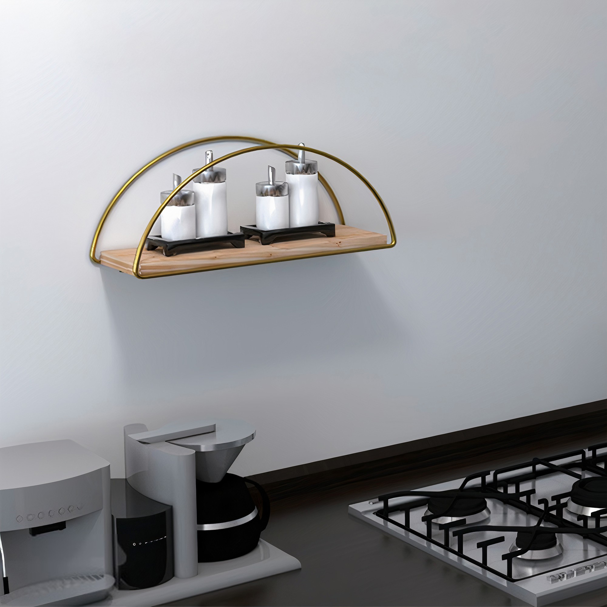 Dekoratívna nástenná polica 2