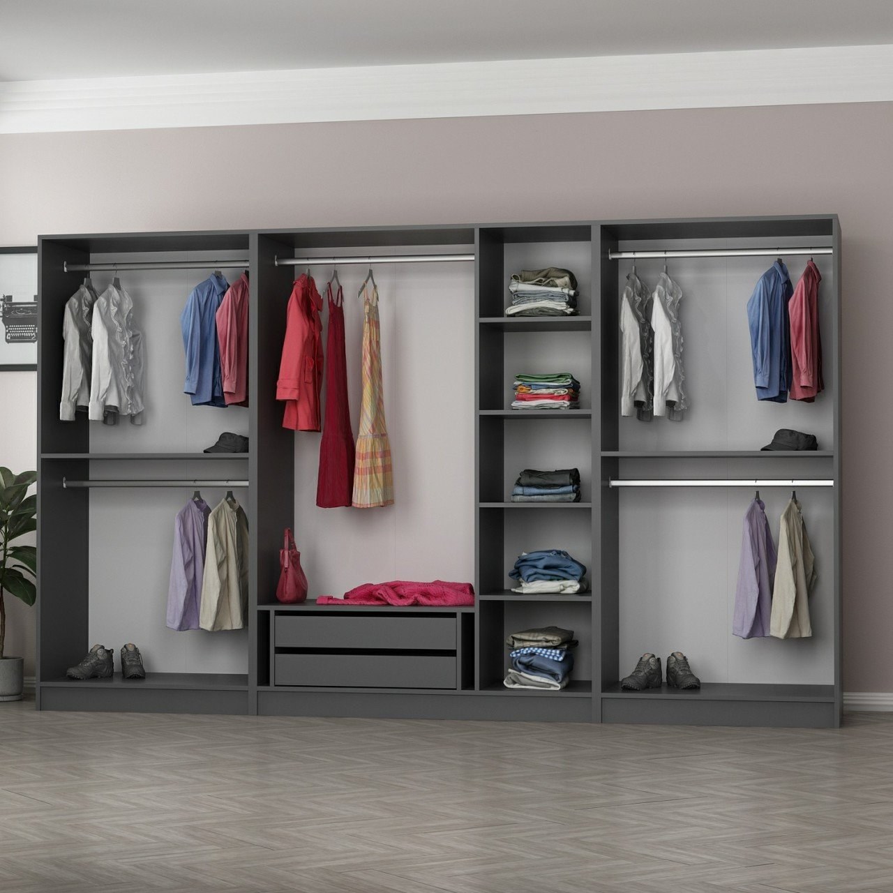 Šatní skříň KALE ASIRGROUP (foto 38)