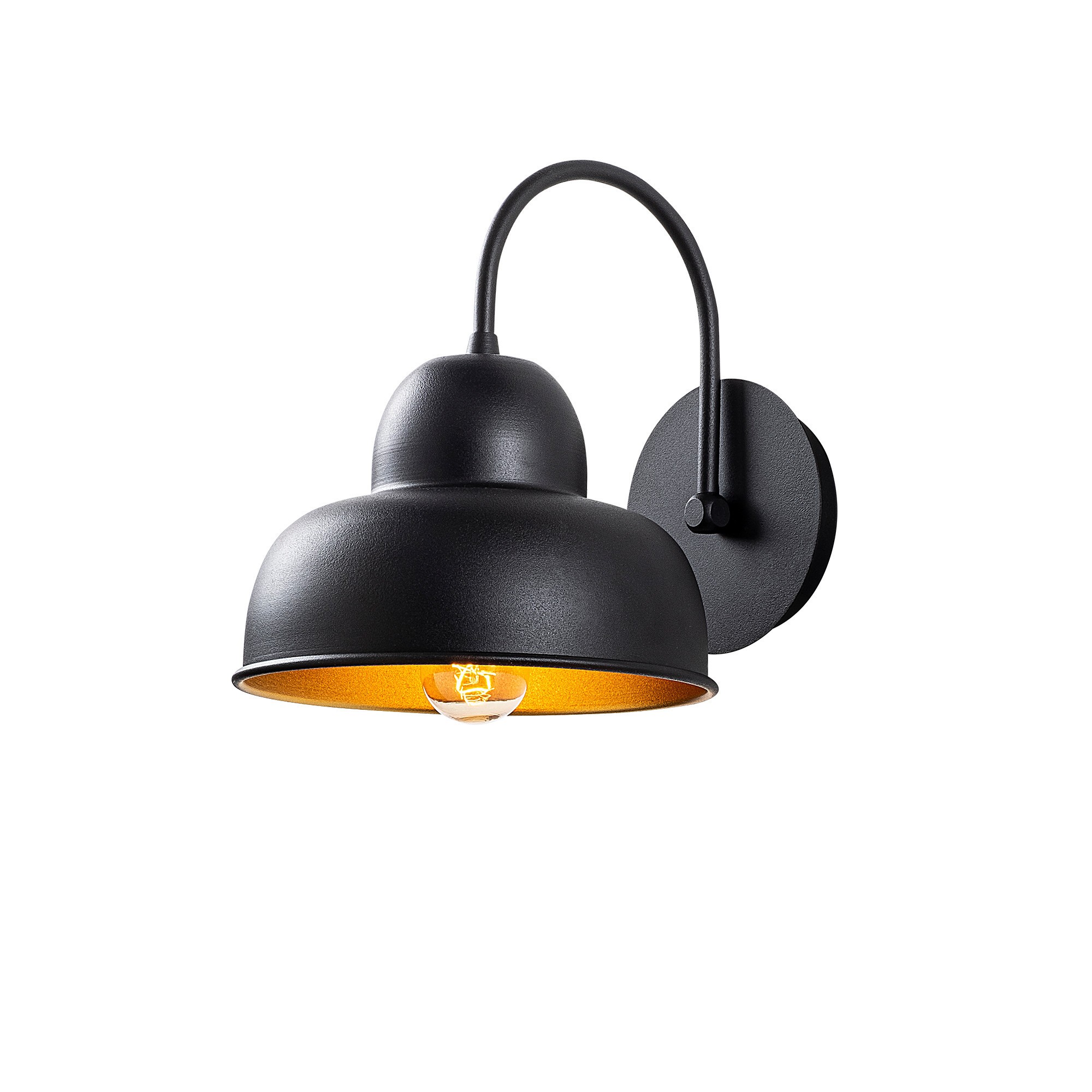 Nástěnná lampa BERCESTE 180BLACK-A ASIRGROUP (foto 2)