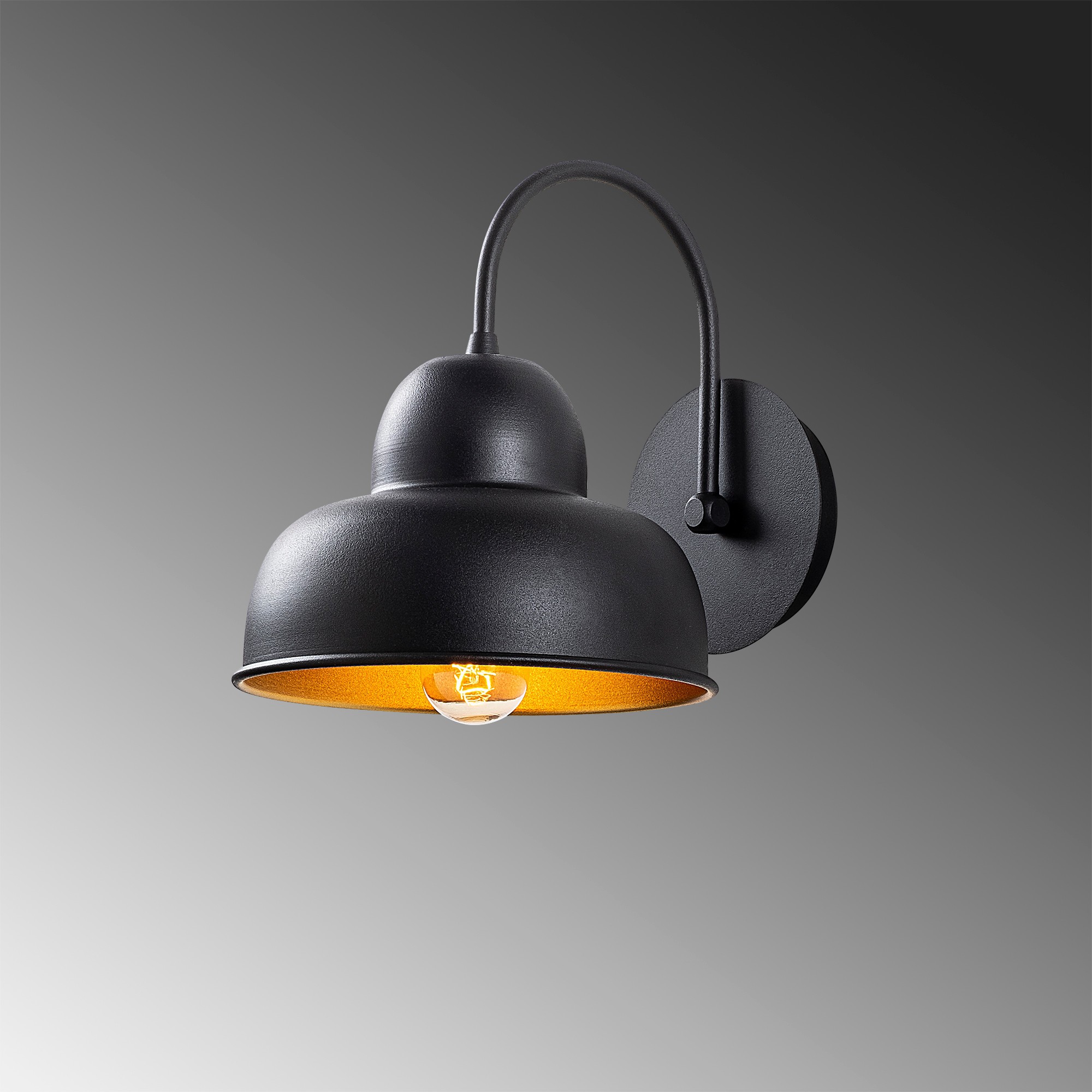 Nástěnná lampa BERCESTE 180BLACK-A ASIRGROUP (foto 4)