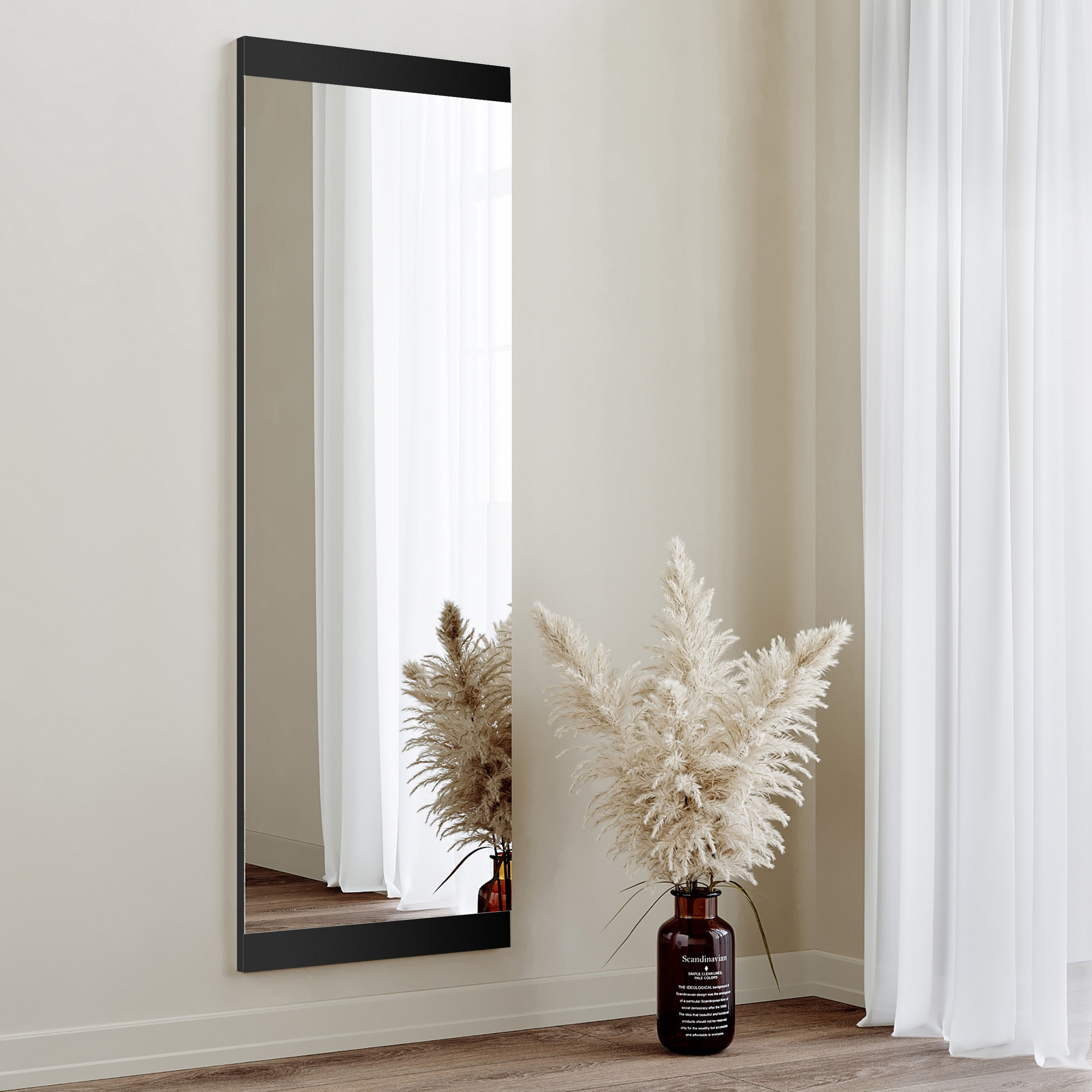 Zrkadlo Basic Siyah 40 x 120