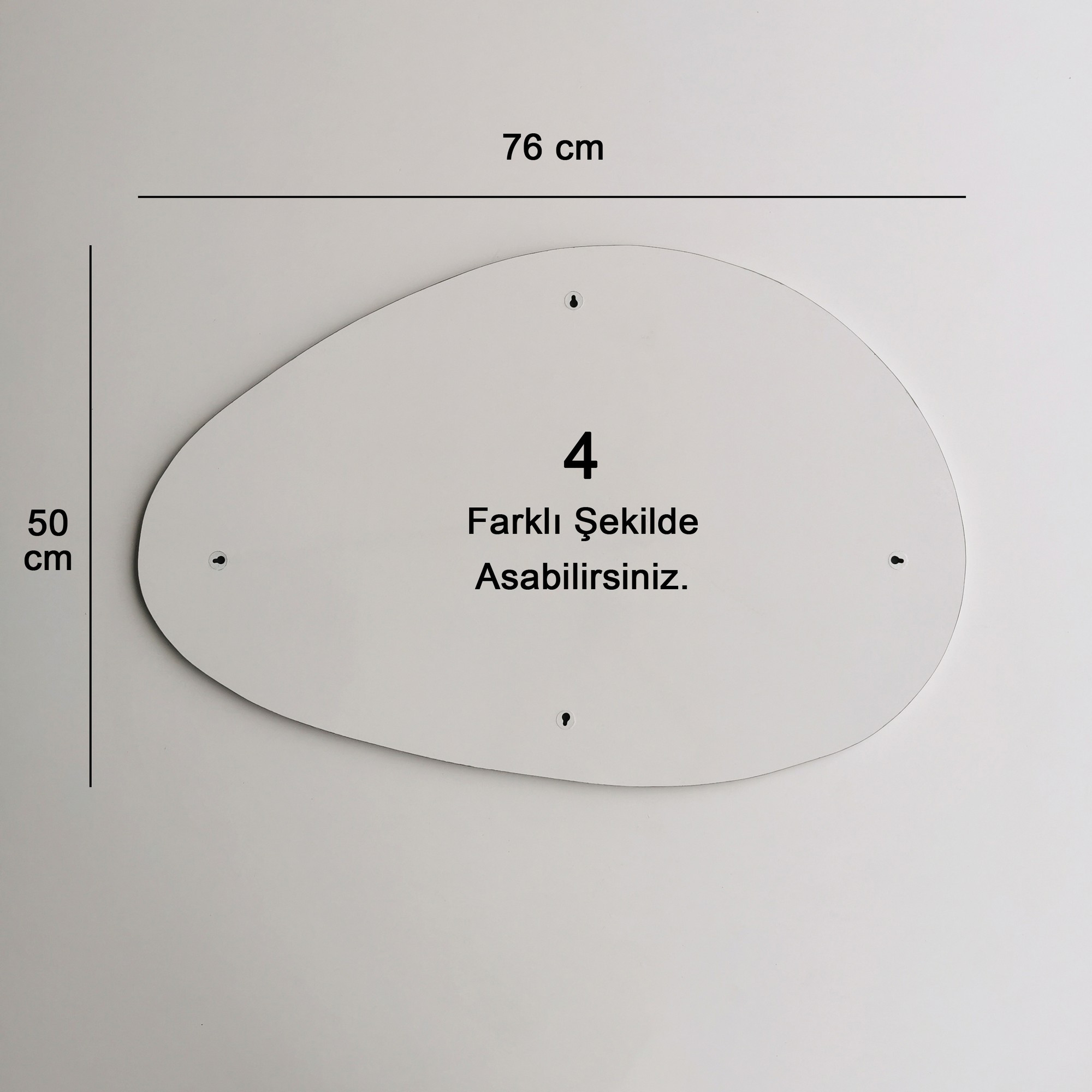 Zrkadlo Porto Ayna 76 x 50 cm