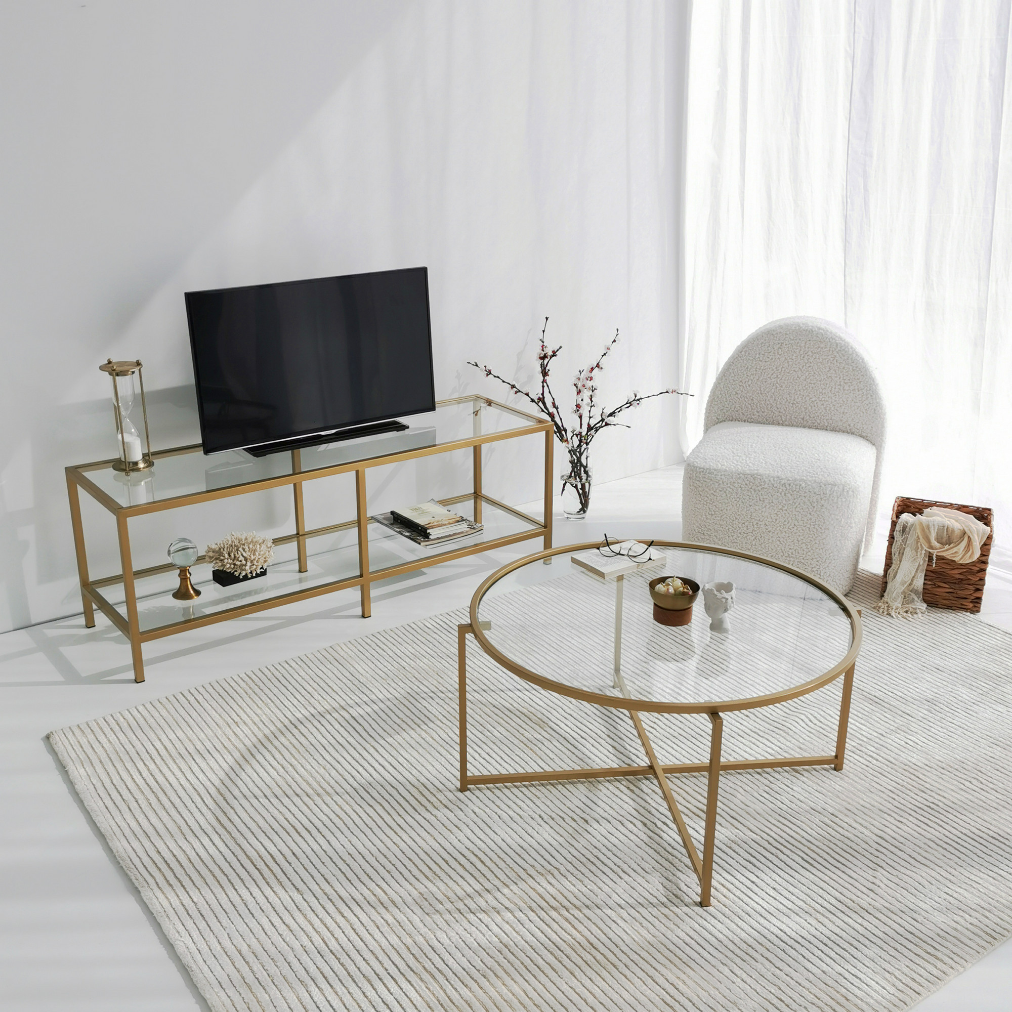 TV stolek BASIC Gold TV501 ASIRGROUP (foto 3)