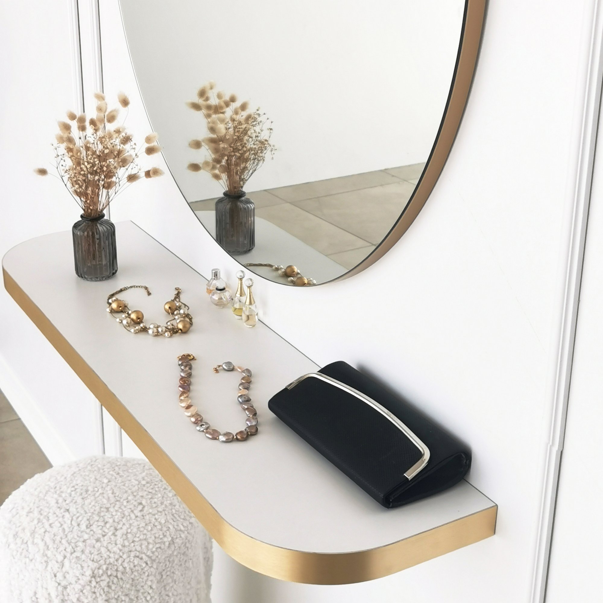Zrcadlo GOLD ASIRGROUP (foto 670)