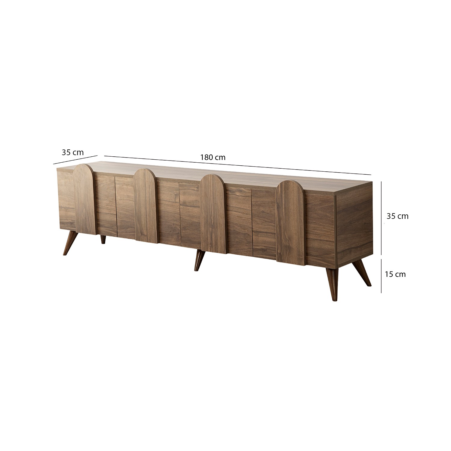 TV stolek NEW Walnut v2 ASIRGROUP (foto 6)