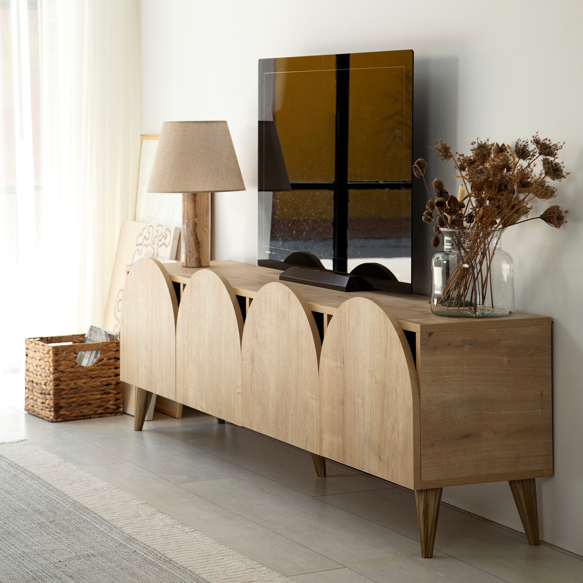 TV stolek MESTA Sapphire Oak v2 ASIRGROUP (foto 5)