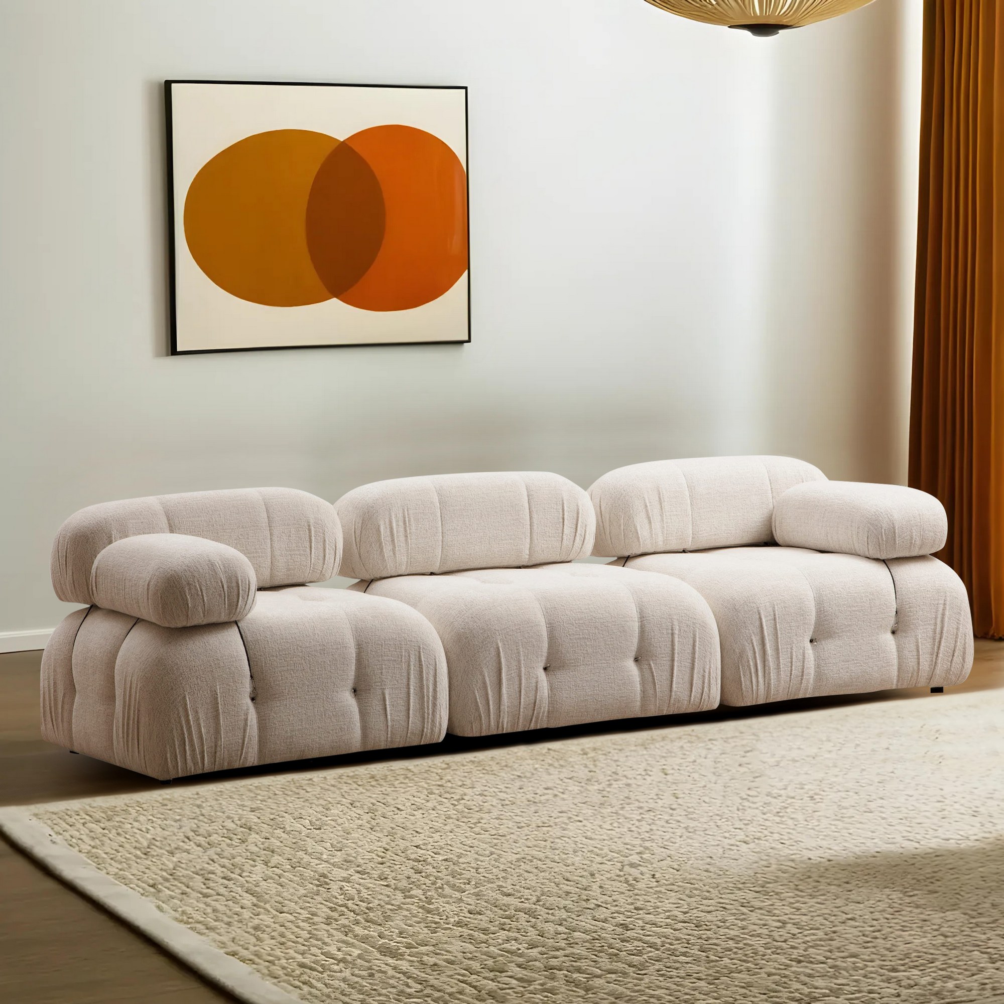 Pohovka trojmístná BUBBLE 3 Seater ( L1-O1-1R) ASIRGROUP (foto 65)