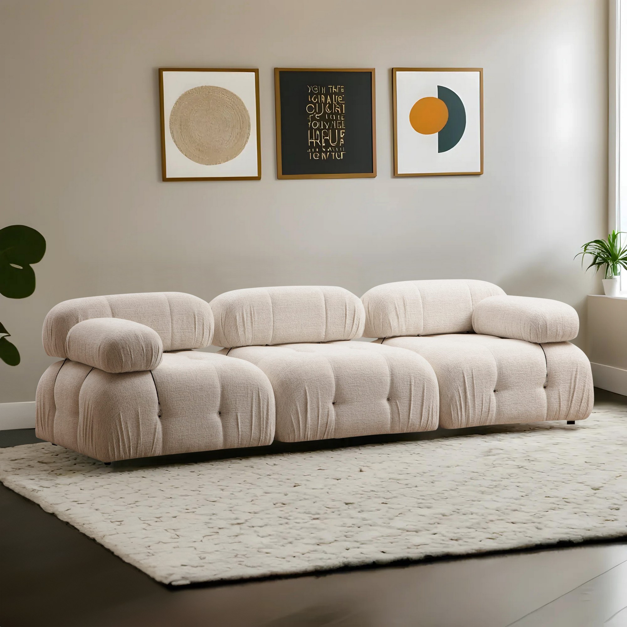 Pohovka trojmístná BUBBLE 3 Seater ( L1-O1-1R) ASIRGROUP (foto 66)