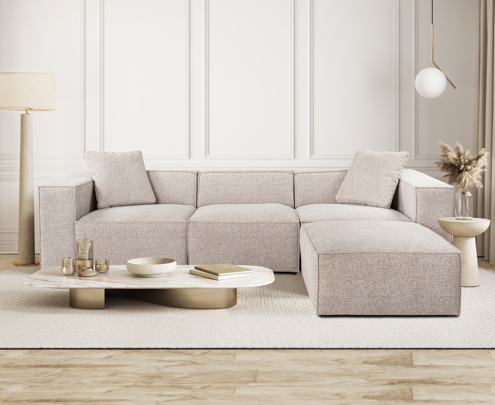 Rohová pohovka LORA (L1-O1-1R-POUFFE ) ASIRGROUP (foto 56)
