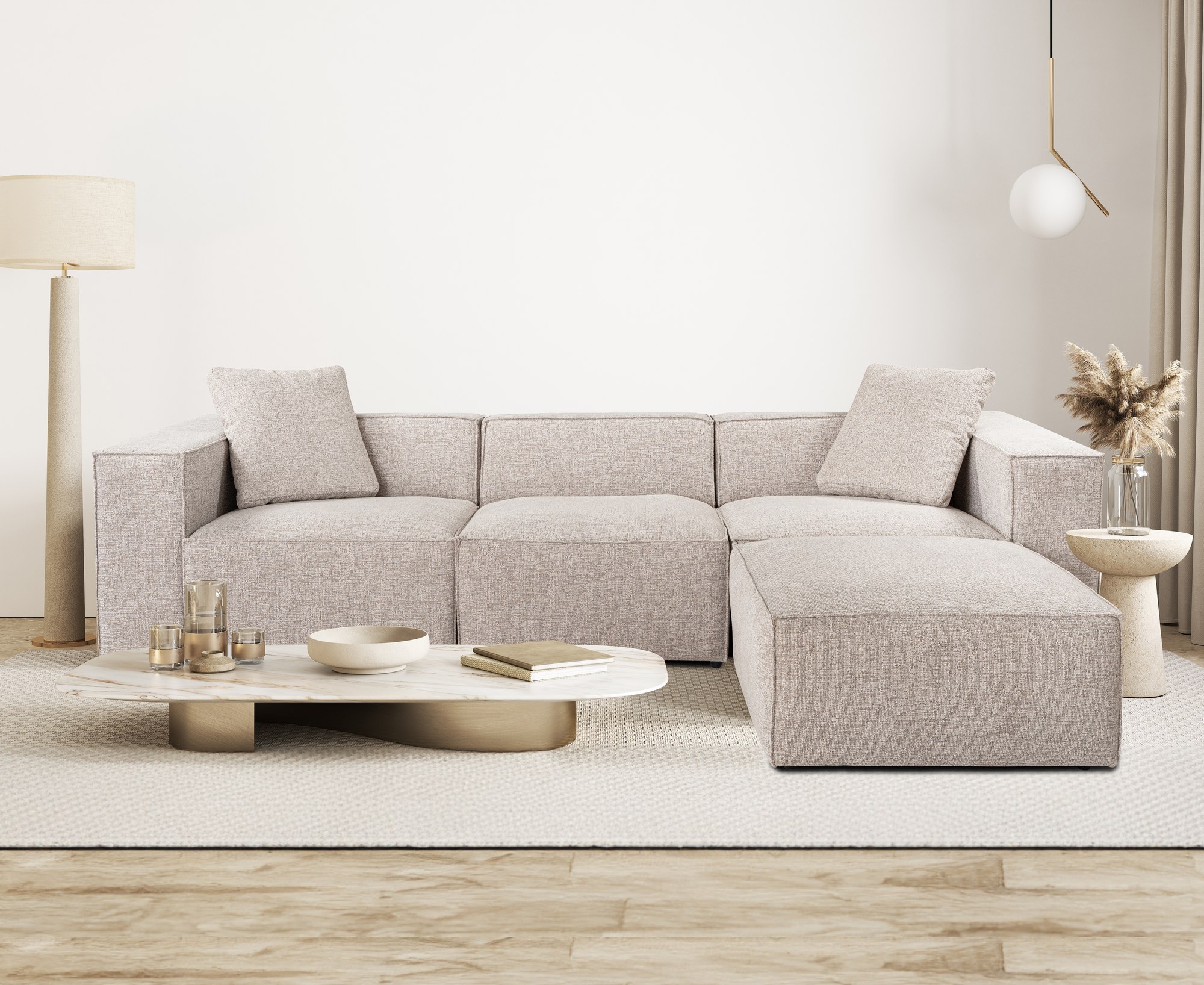 Rohová pohovka LORA (L1-O1-1R-POUFFE ) ASIRGROUP (foto 57)