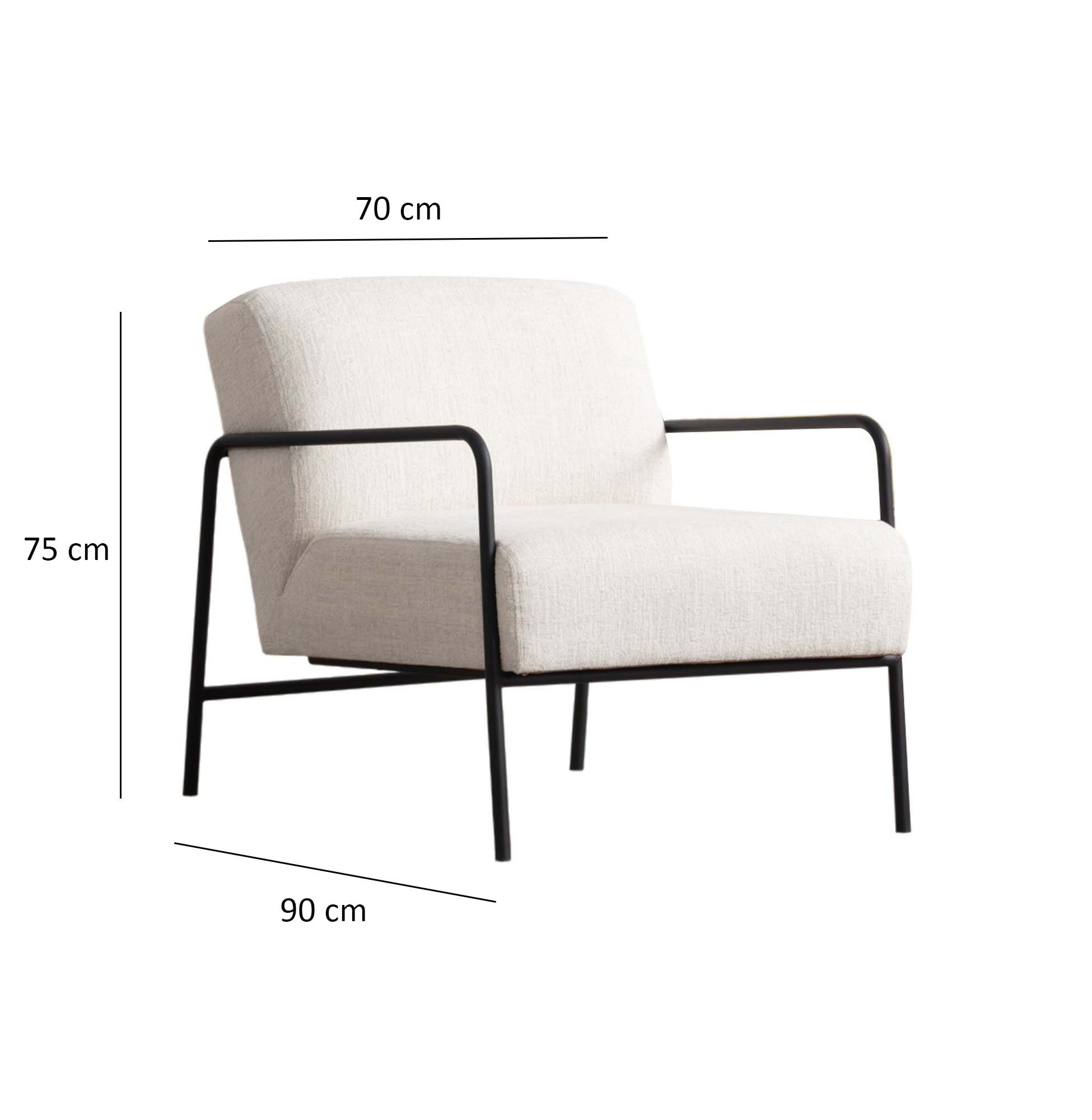 Kreslo Eti Bergere – Biela