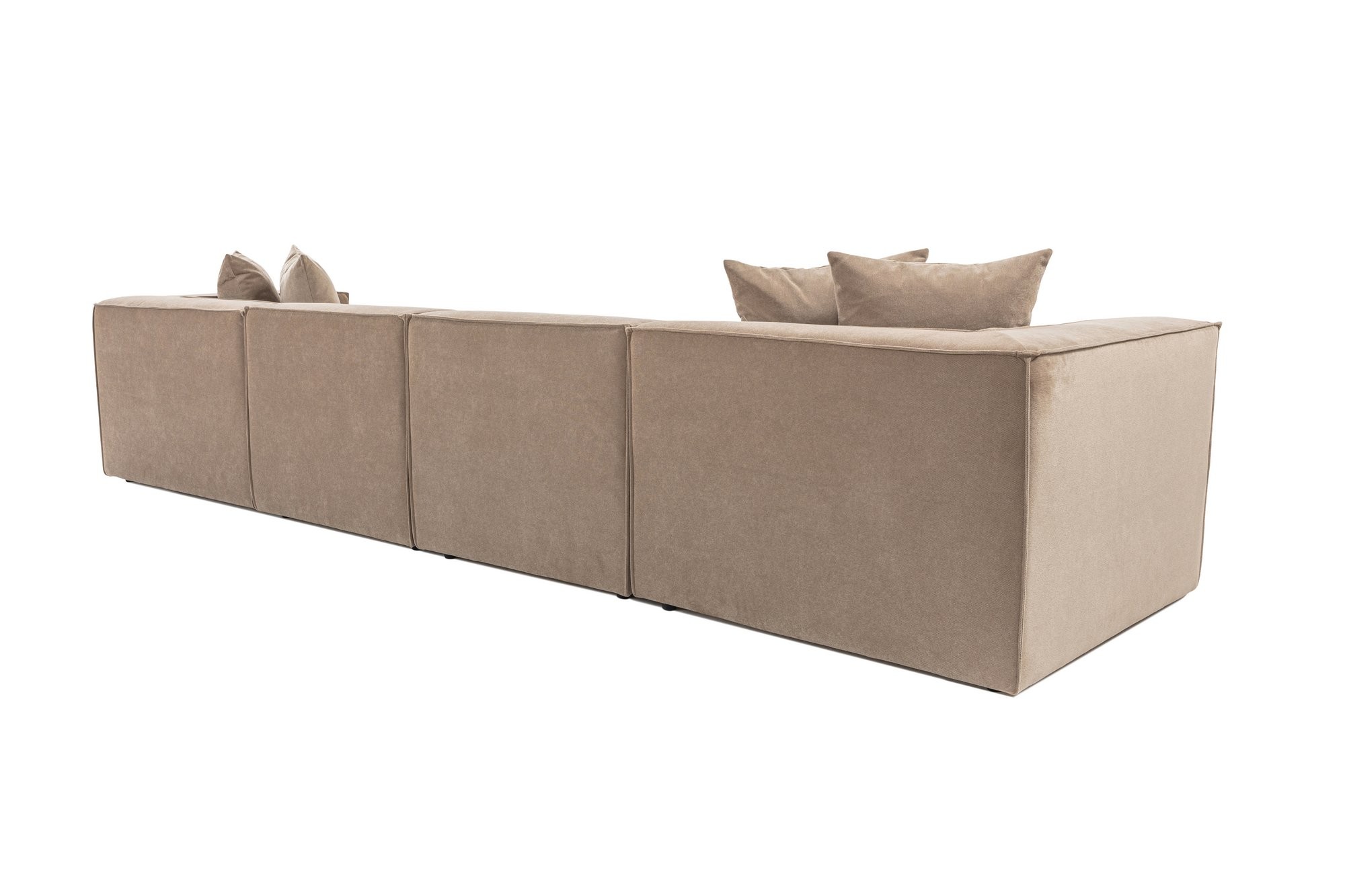 Rohová pohovka SORA (L1-O1-O1-1R-POUFFE ) ASIRGROUP (foto 957)