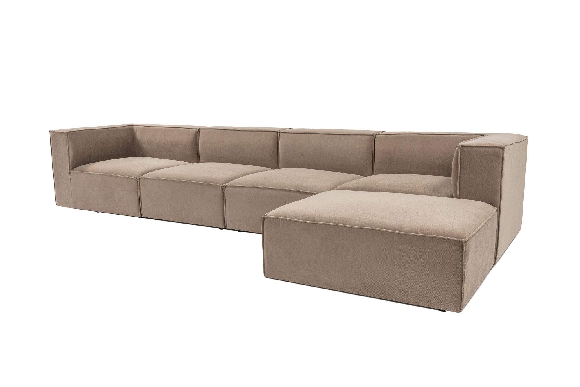 Rohová pohovka SORA (L1-O1-O1-1R-POUFFE ) ASIRGROUP (foto 942)