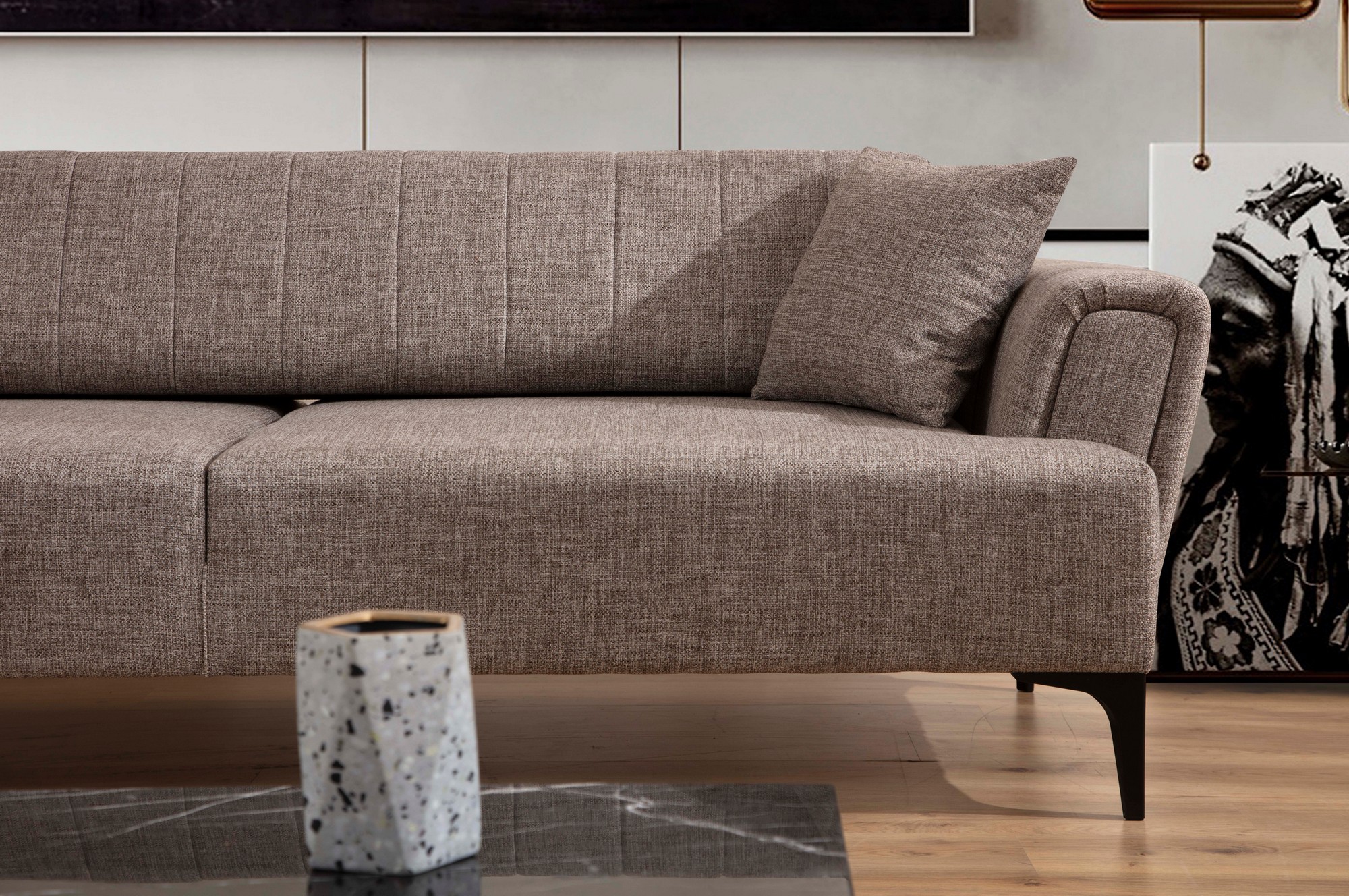 Trojpohovka Hamlet - Svetlohnedá