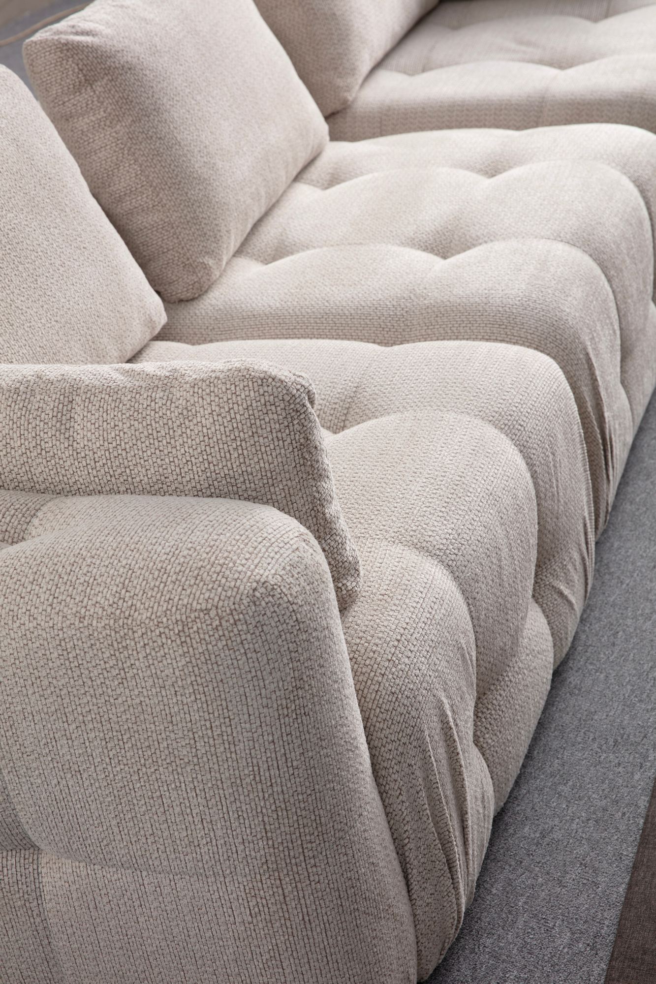 Rohová pohovka AMARIS 3 Seater With Pouffe ASIRGROUP (foto 2)