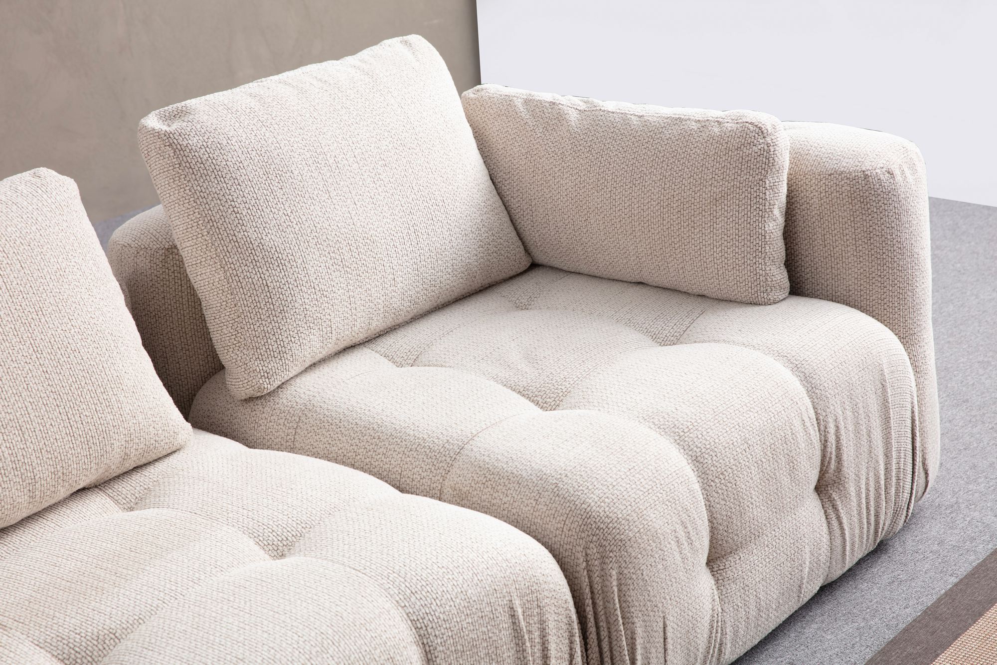 Rohová pohovka AMARIS 3 Seater With Pouffe ASIRGROUP (foto 3)