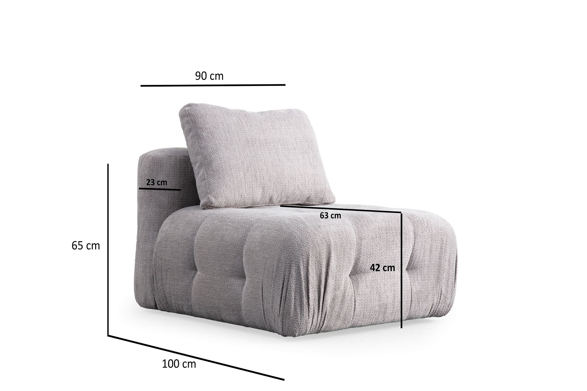 Pohovka trojmístná AMARIS 3 Seater ASIRGROUP (foto 109)