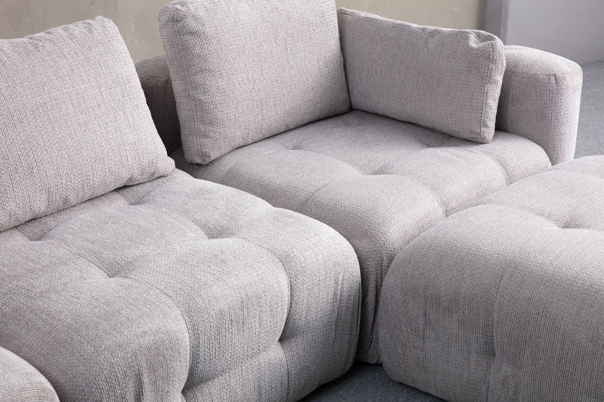 Rohová pohovka AMARIS 3 Seater With Pouffe ASIRGROUP (foto 33)