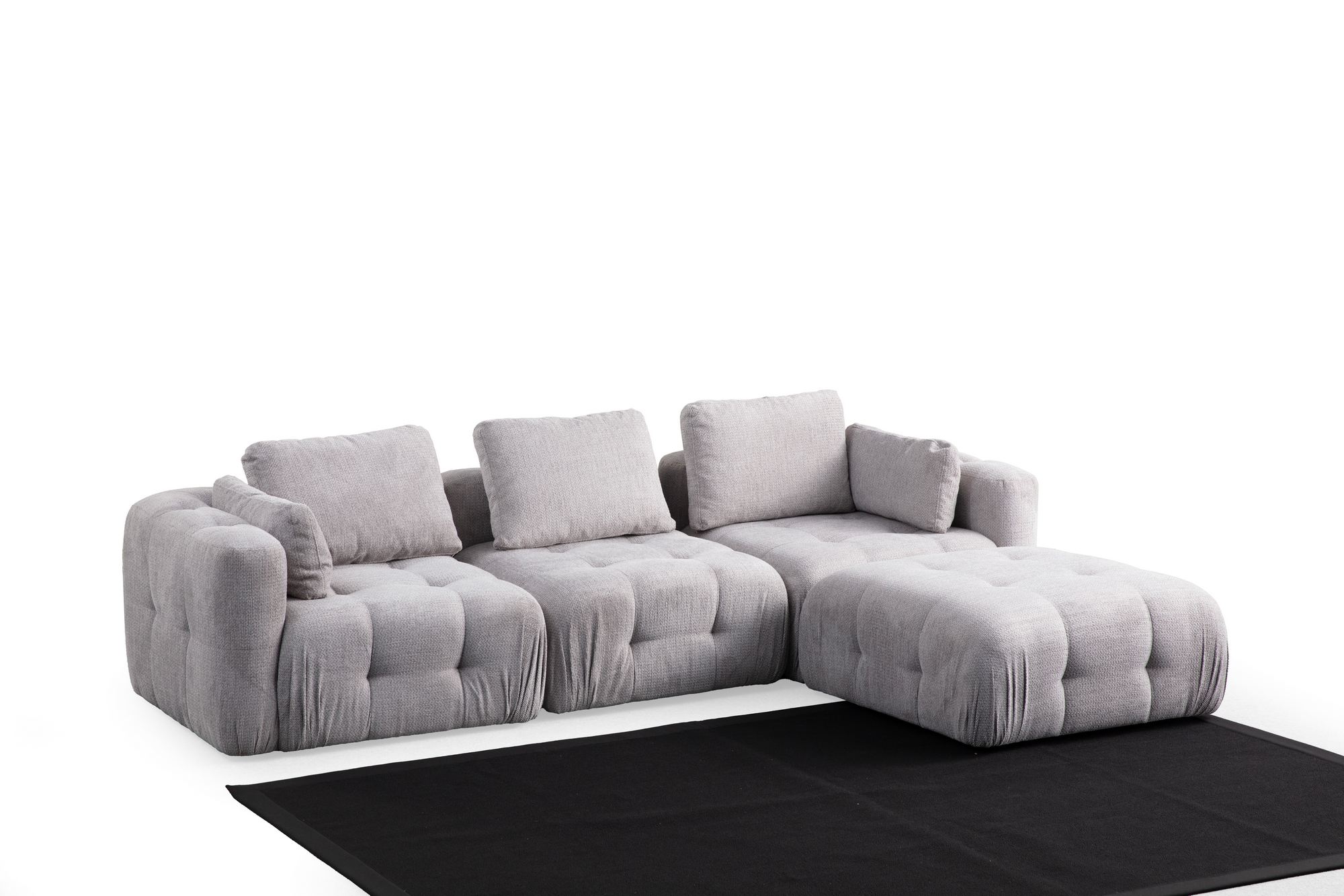Rohová pohovka AMARIS 3 Seater With Pouffe ASIRGROUP (foto 34)