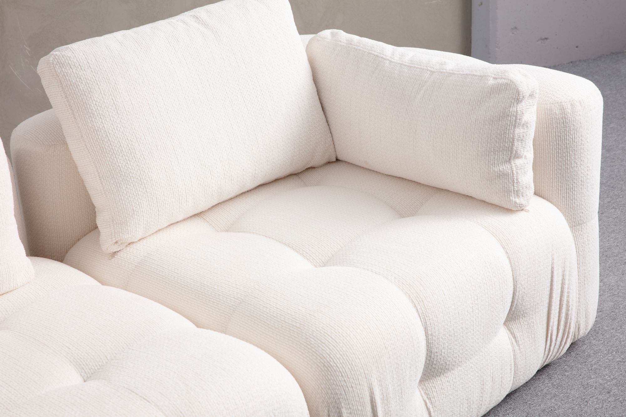 Pohovka trojmístná AMARIS 3 Seater -White ASIRGROUP (foto 4)