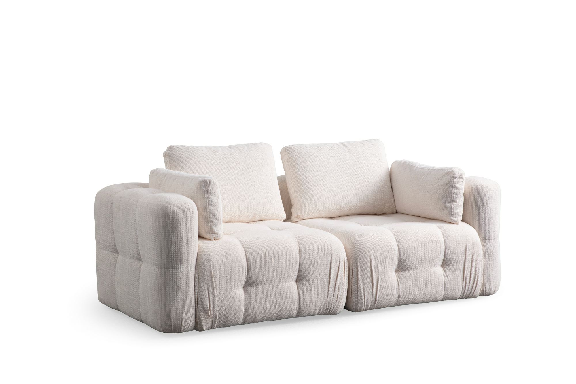 Pohovka dvoumístná AMARIS 2 Seater -White ASIRGROUP (foto 4)