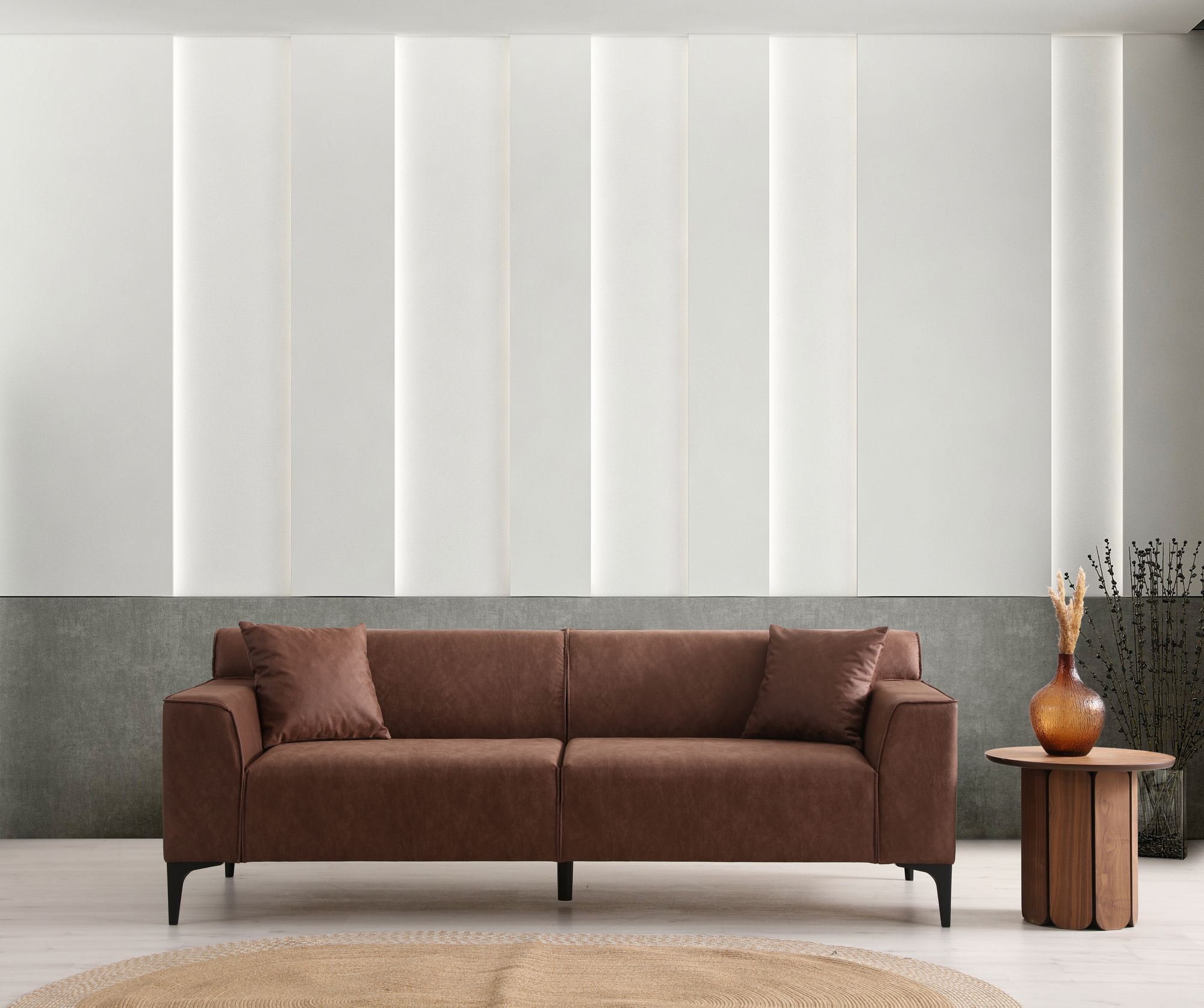 Trojpohovka New Petra – hnedá