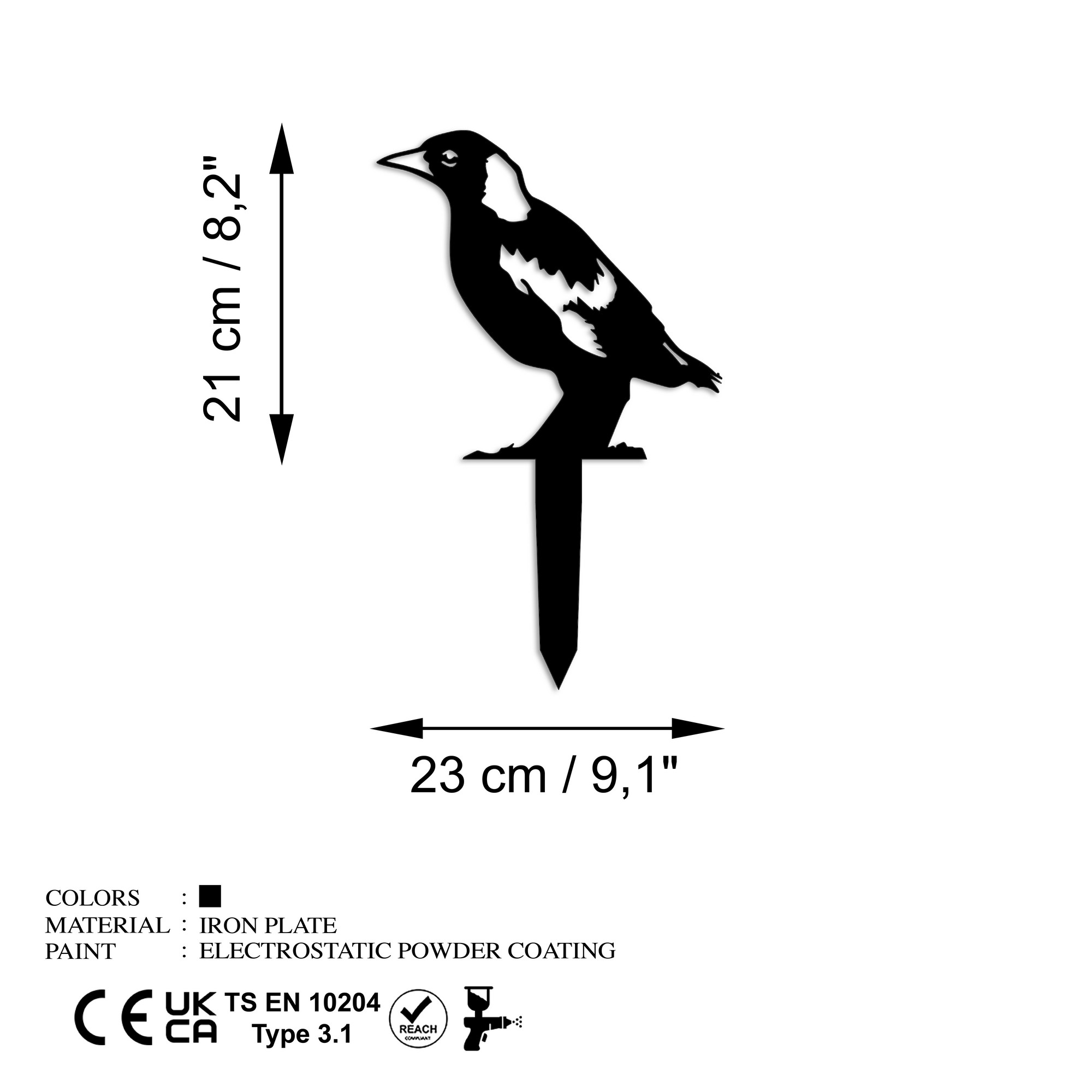 Zahradní dekorace BIRD ASIRGROUP (foto 18)