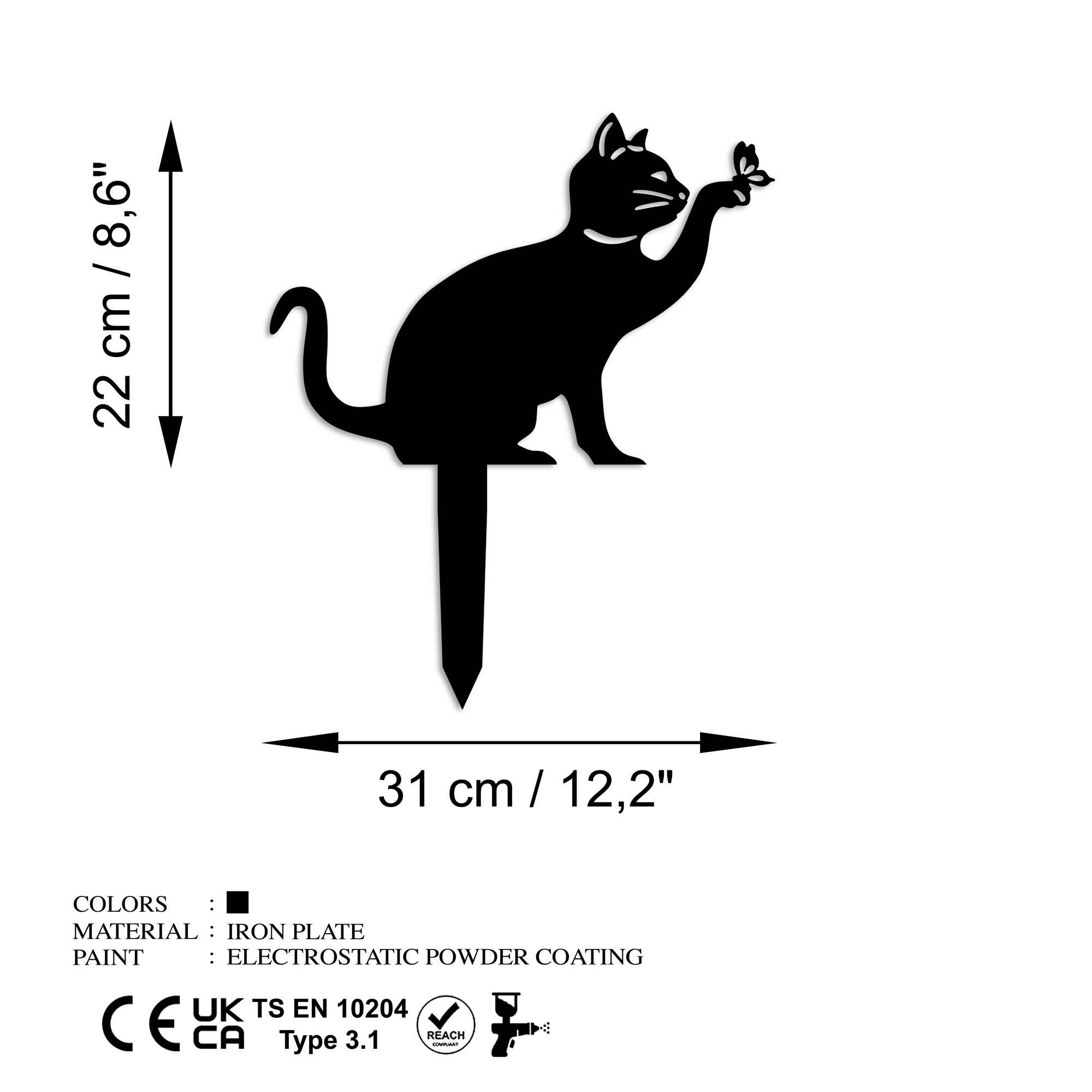 Zahradní dekorace CAT ASIRGROUP (foto 898)