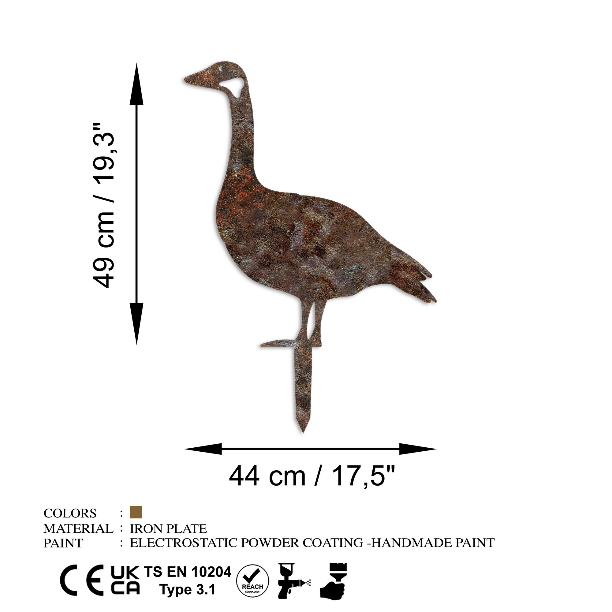 Zahradní dekorace GOOSE A 01 ASIRGROUP (foto 6)