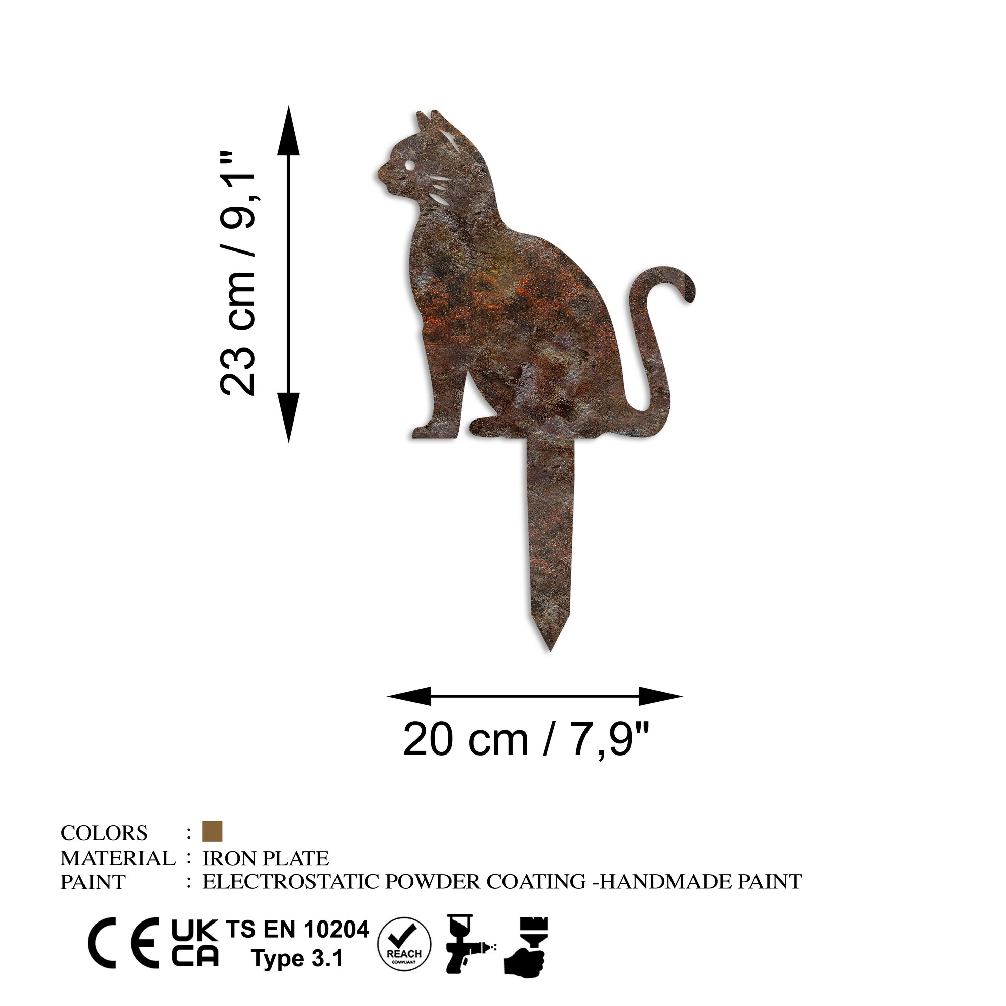 Zahradní dekorace CAT ASIRGROUP (foto 904)