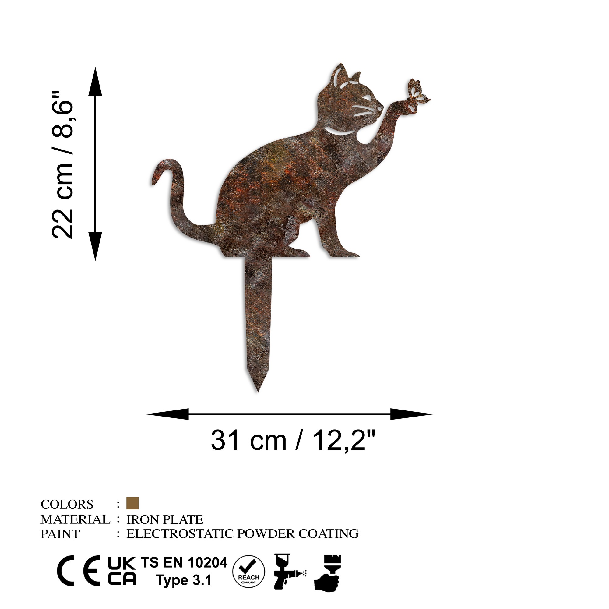 Zahradní dekorace CAT ASIRGROUP (foto 910)