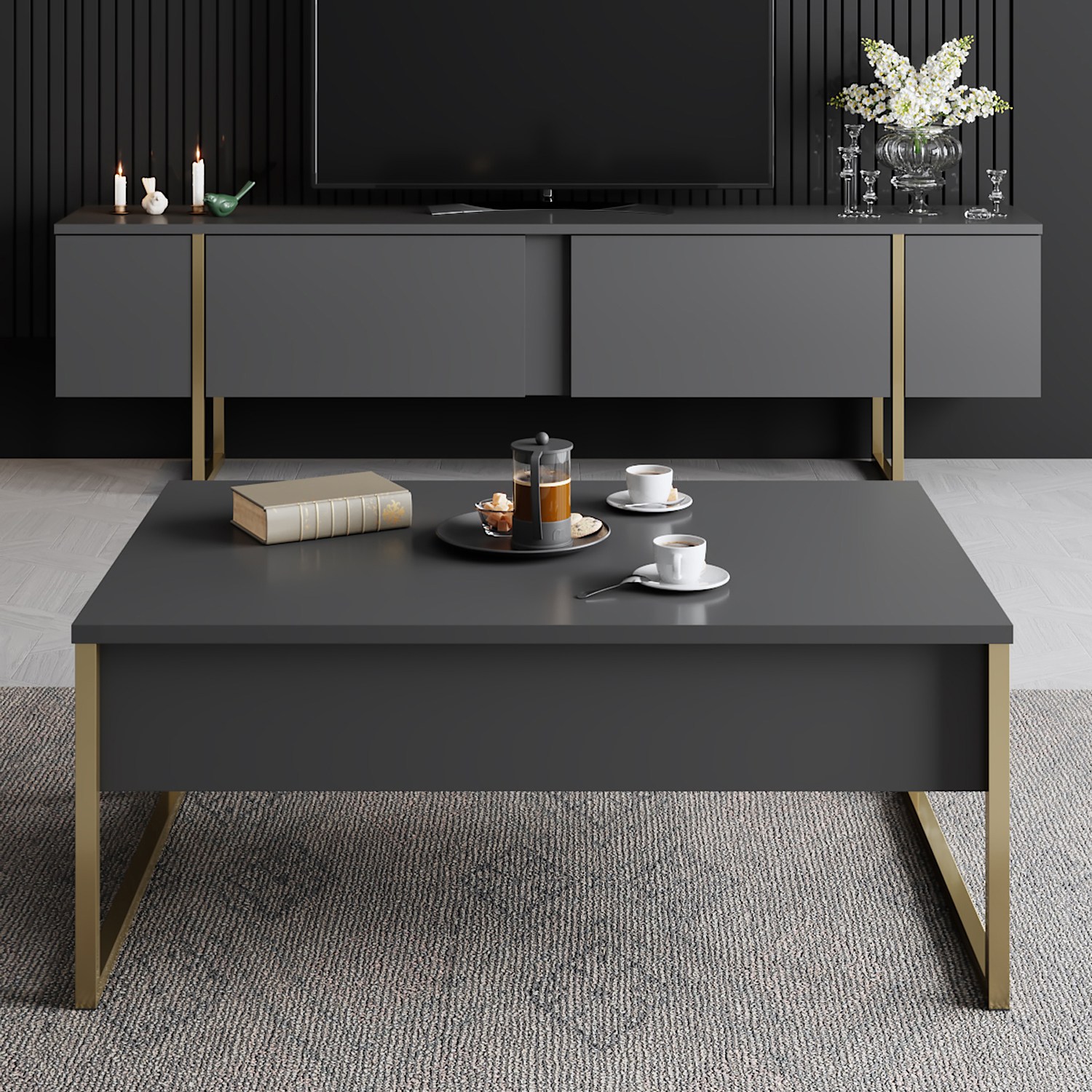TV stolek LUXE ASIRGROUP (foto 913)