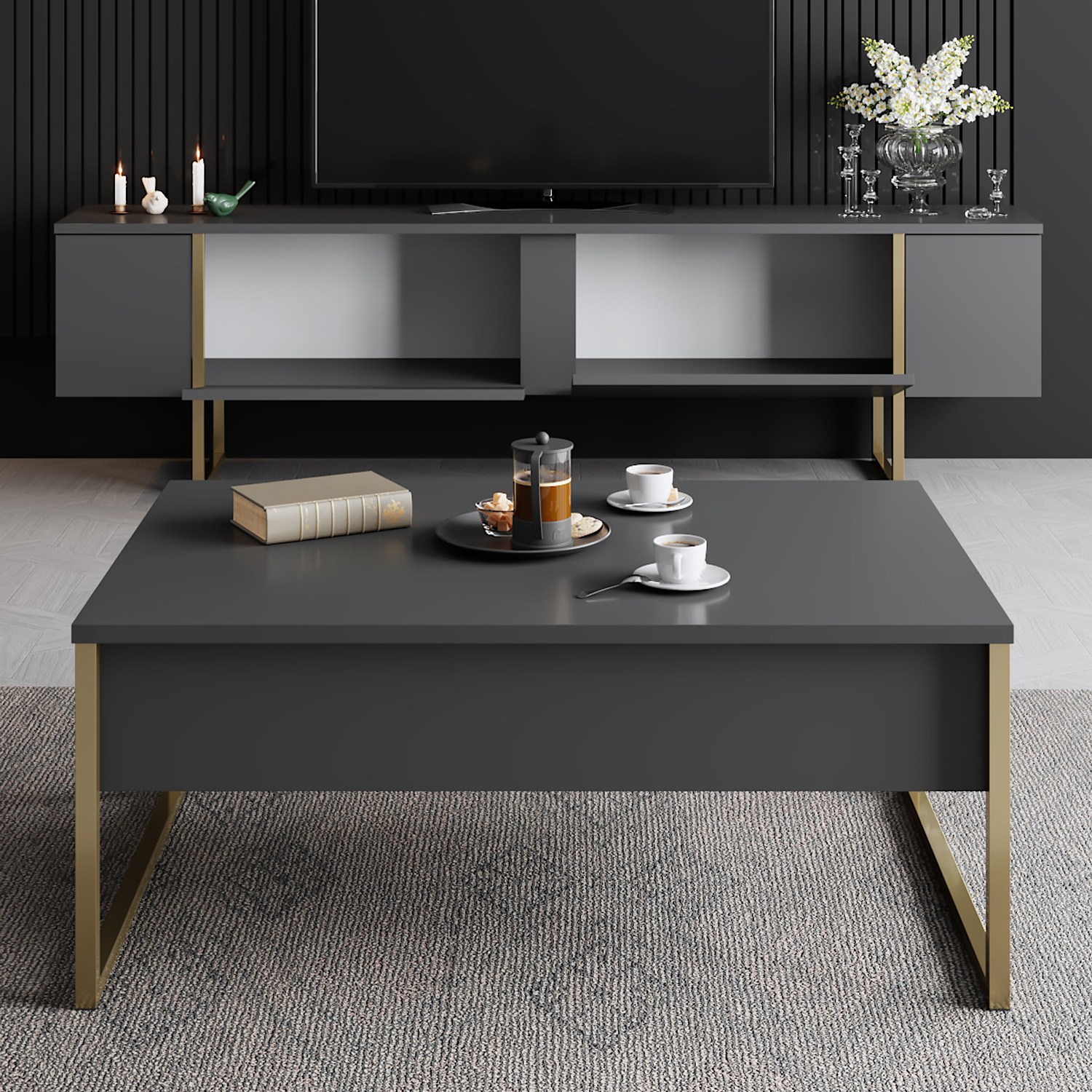 TV stolek LUXE ASIRGROUP (foto 915)